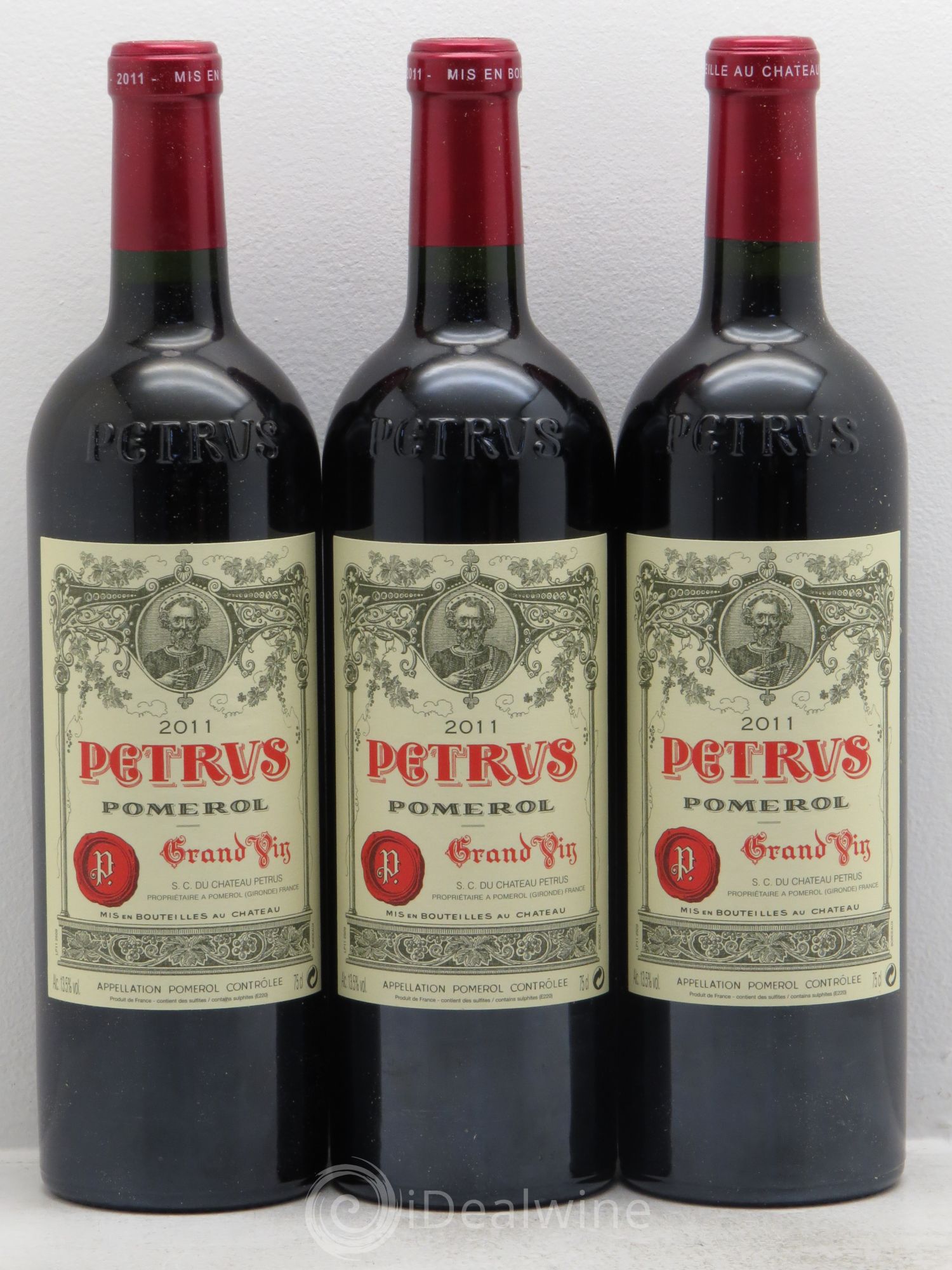 Petrus 2011 - Posten von 3 Flaschen - 0