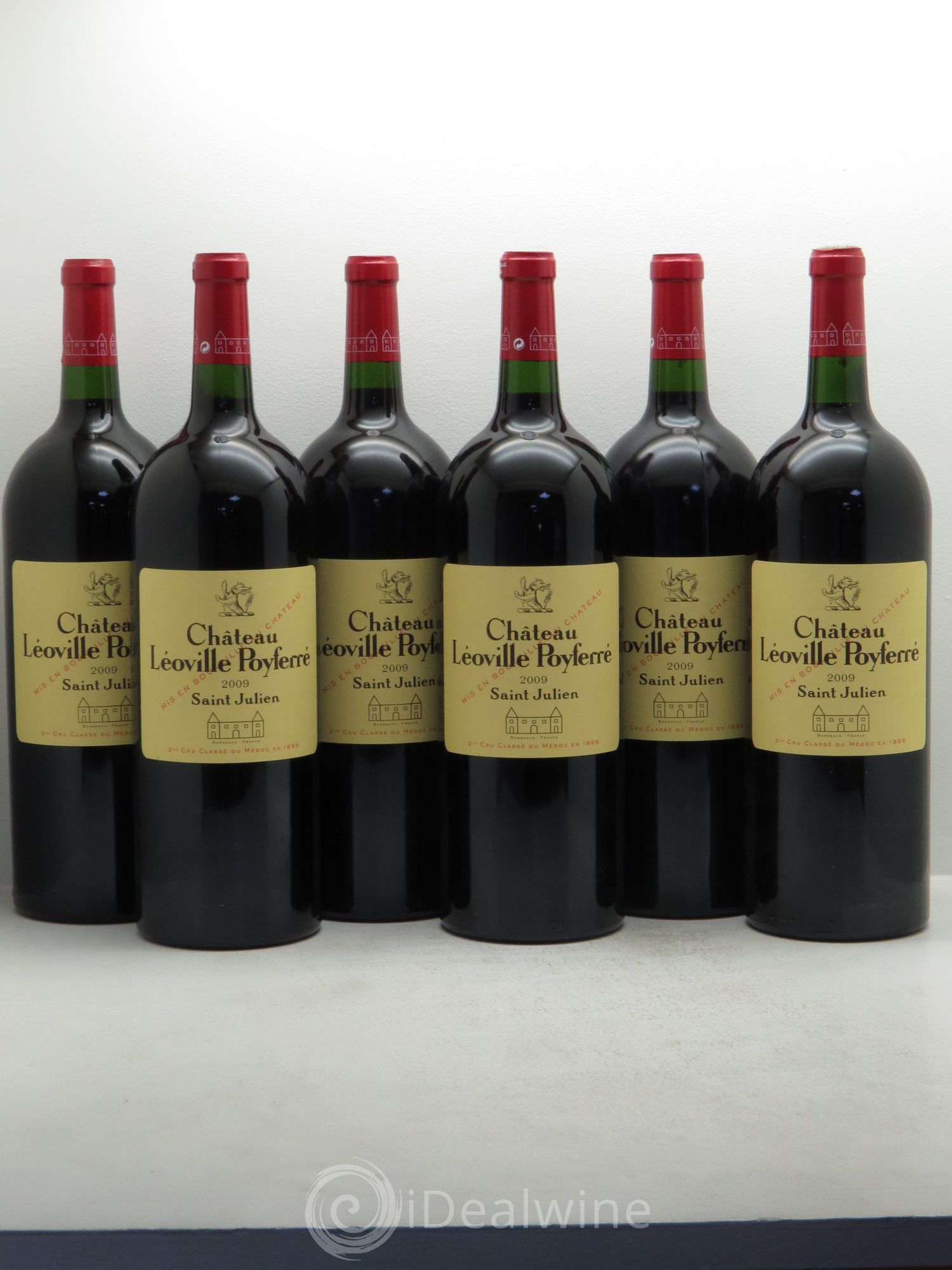 Château Léoville Poyferré 2ème Grand Cru Classé 2009 - Lot de 6 magnums - 0