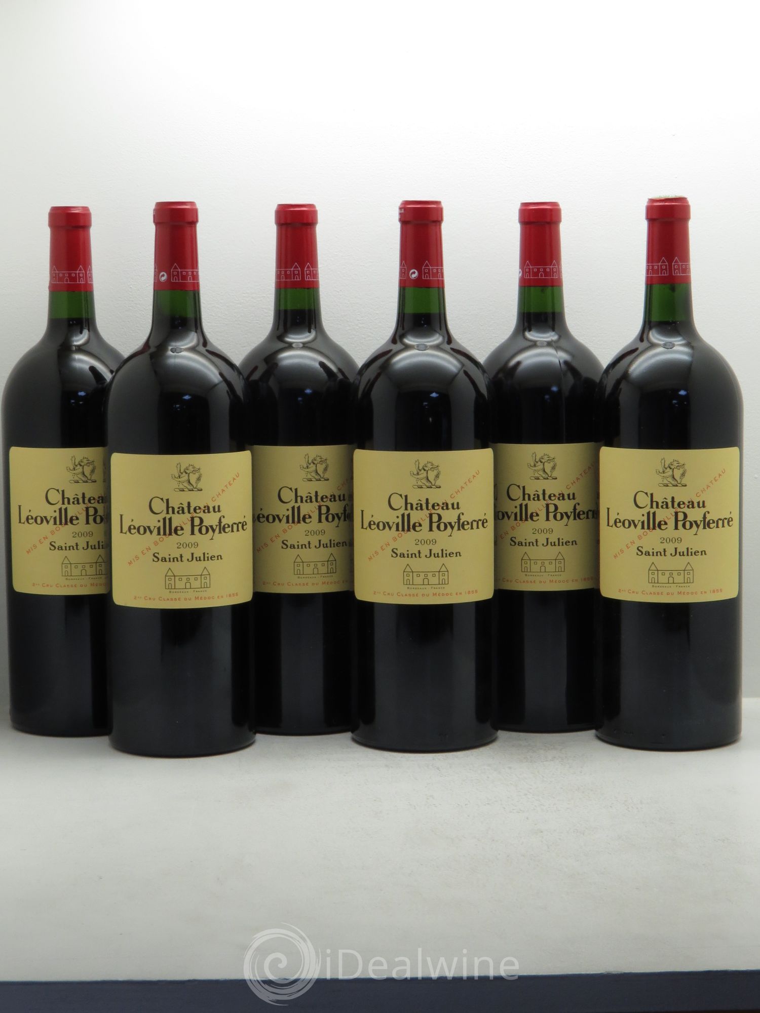 Château Léoville Poyferré 2ème Grand Cru Classé 2009 - Lot de 6 magnums - 0