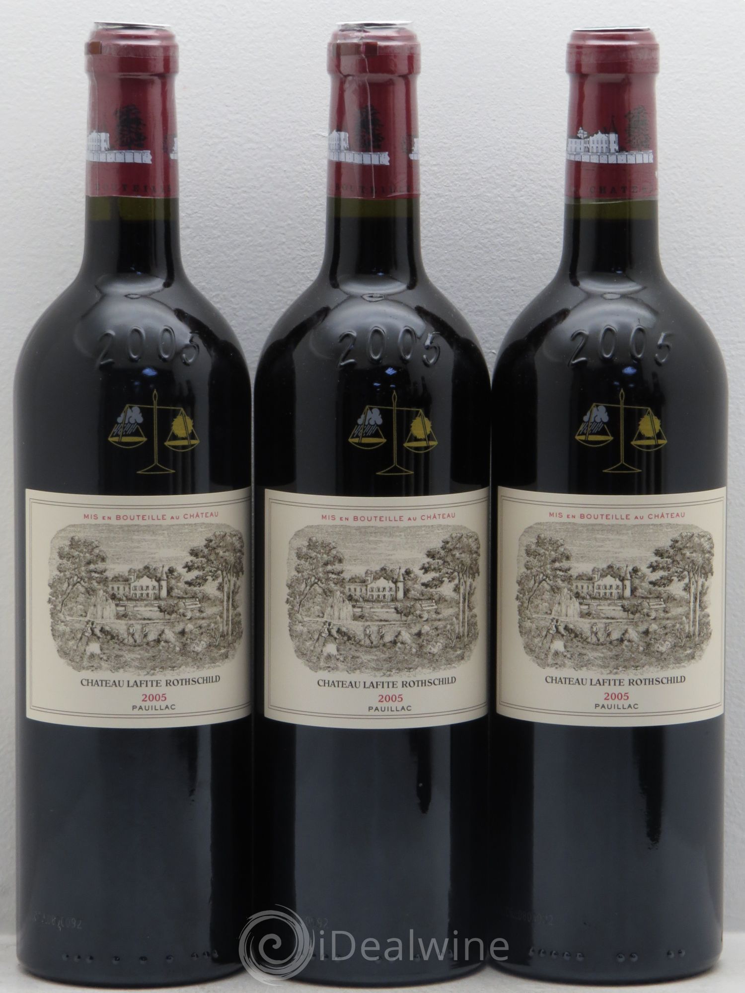 Château Lafite Rothschild 1er Grand Cru Classé 2005 - Lot de 6 bouteilles - 1