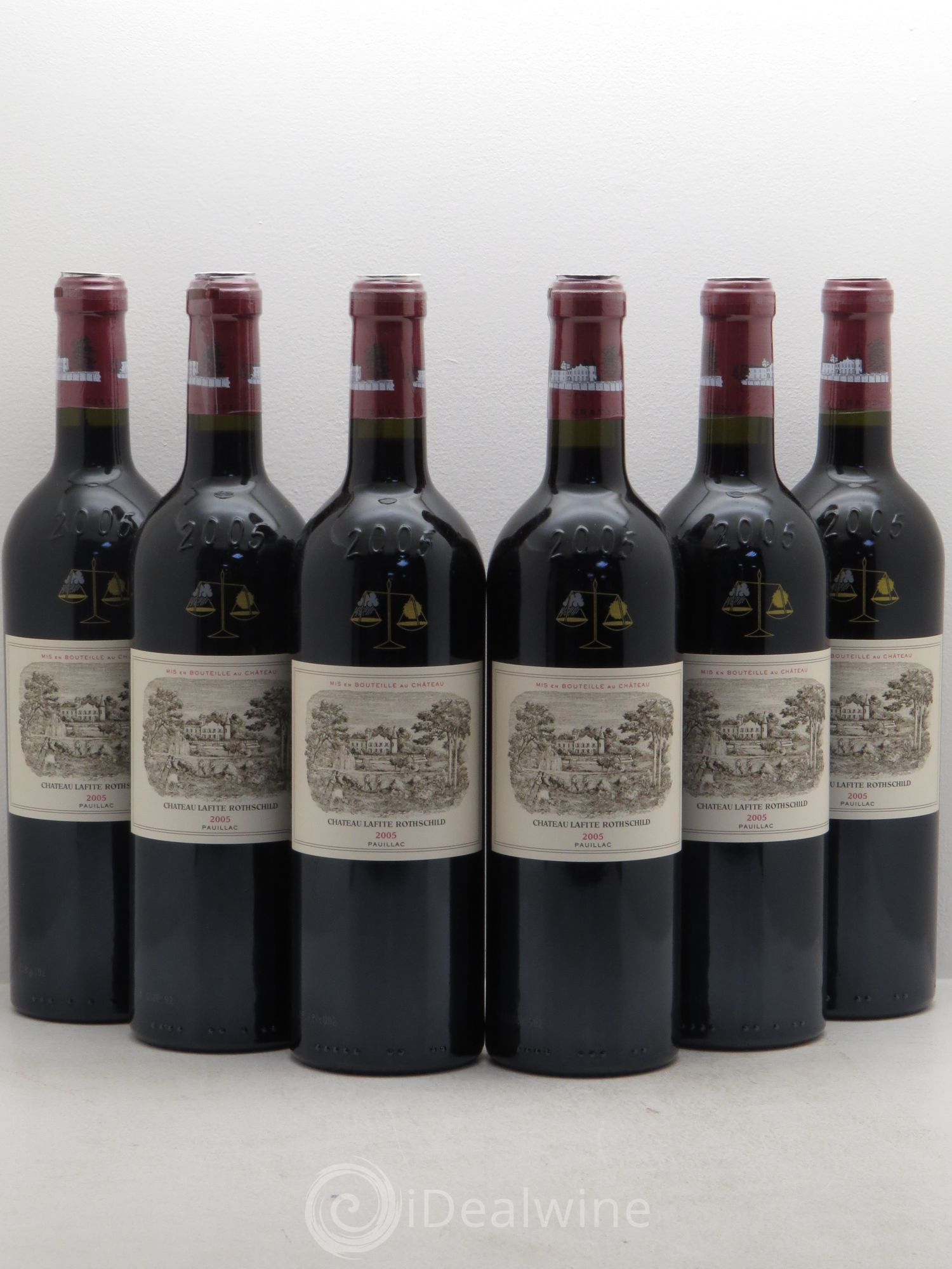 Château Lafite Rothschild 1er Grand Cru Classé 2005 - Lot de 6 bouteilles - 0