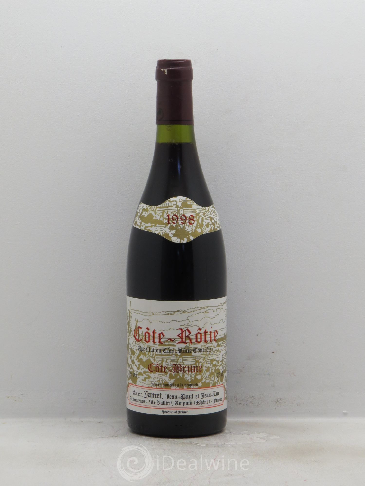 Côte-Rôtie Côte Brune Jamet (Domaine) 1998 - Lot de 1 bouteille - 0