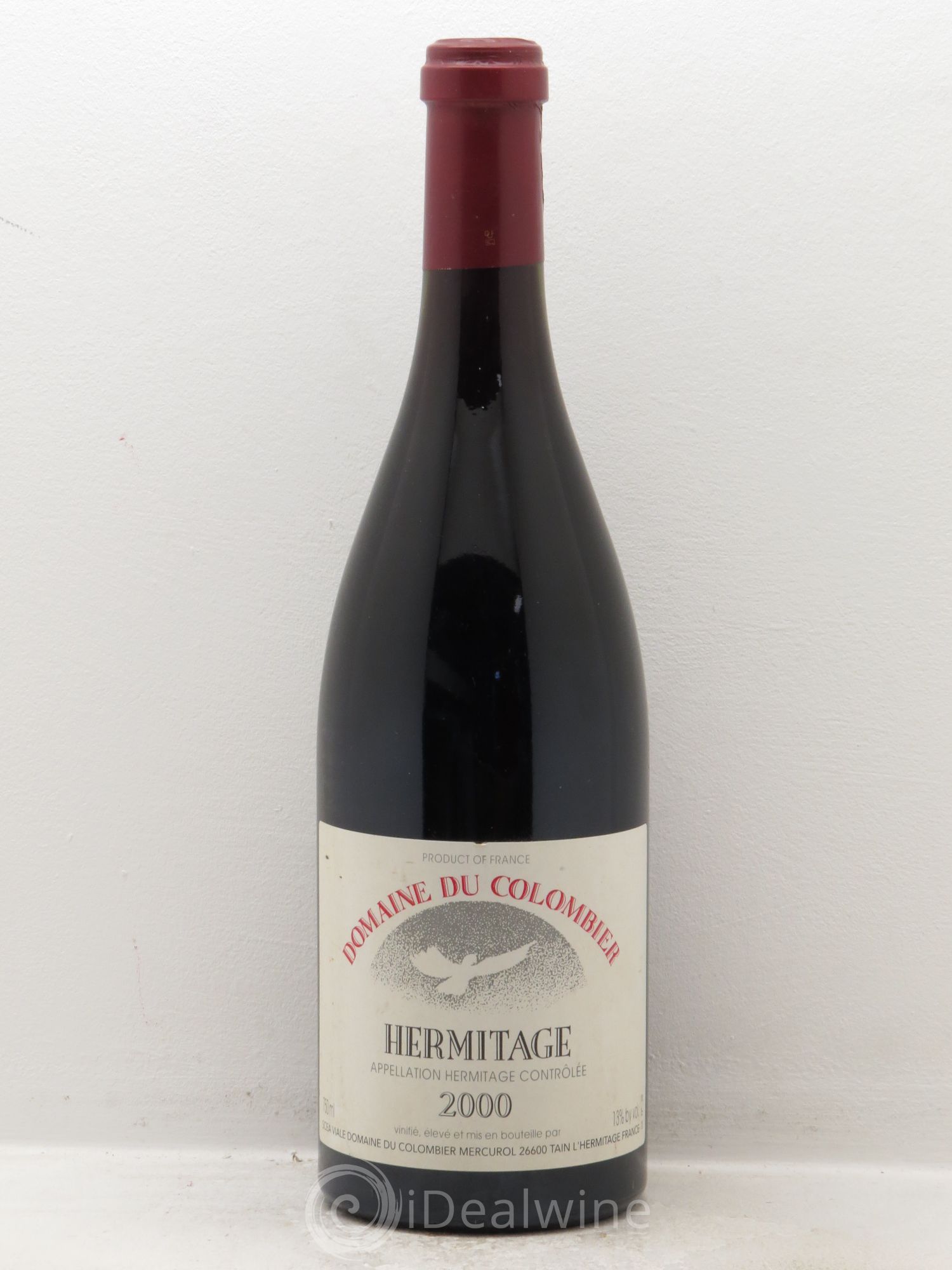 Hermitage Colombier (Domaine du) 2000 - Lot de 1 bouteille - 0