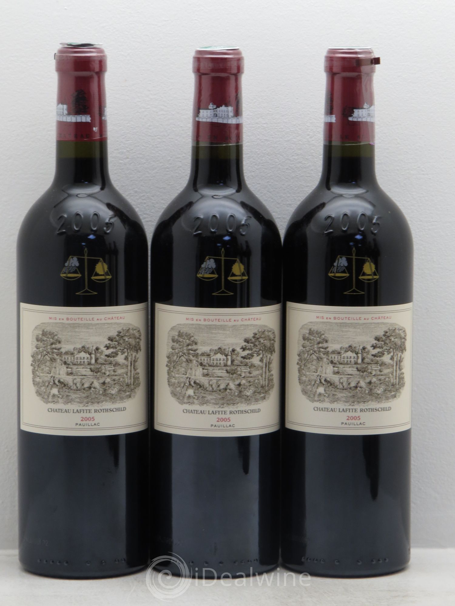 Château Lafite Rothschild 1er Grand Cru Classé 2005 - Lot de 6 bouteilles - 1