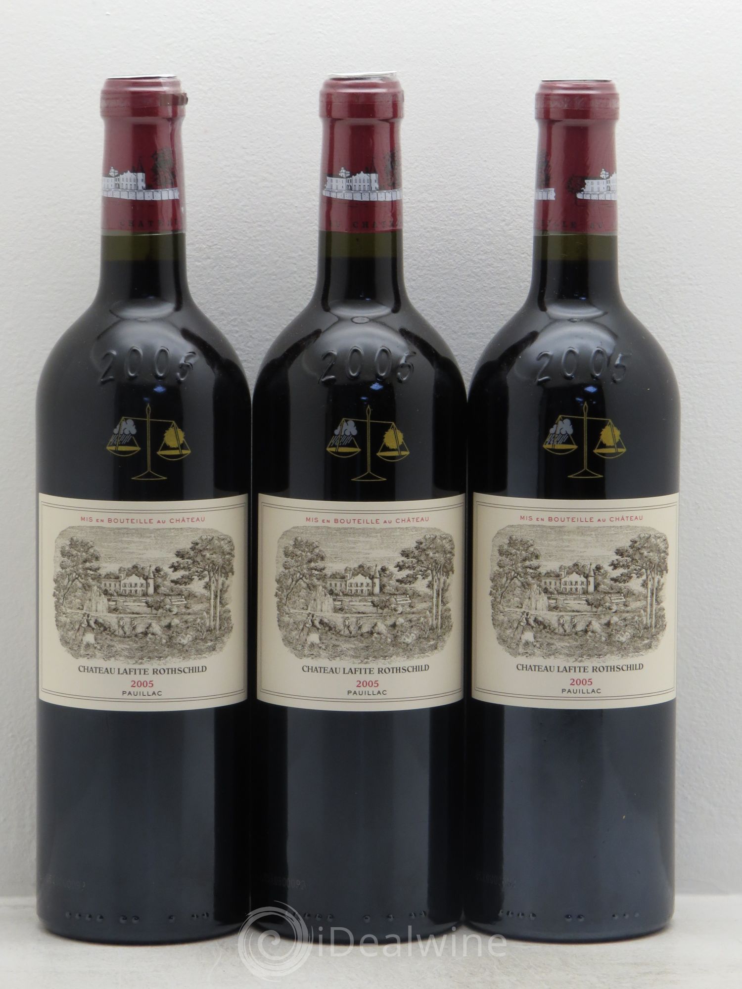 Château Lafite Rothschild 1er Grand Cru Classé 2005 - Lot de 6 bouteilles - 2