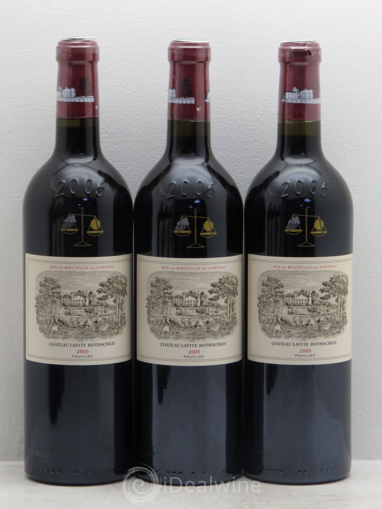 Château Lafite Rothschild 1er Grand Cru Classé 2005 - Lot de 6 bouteilles - 1