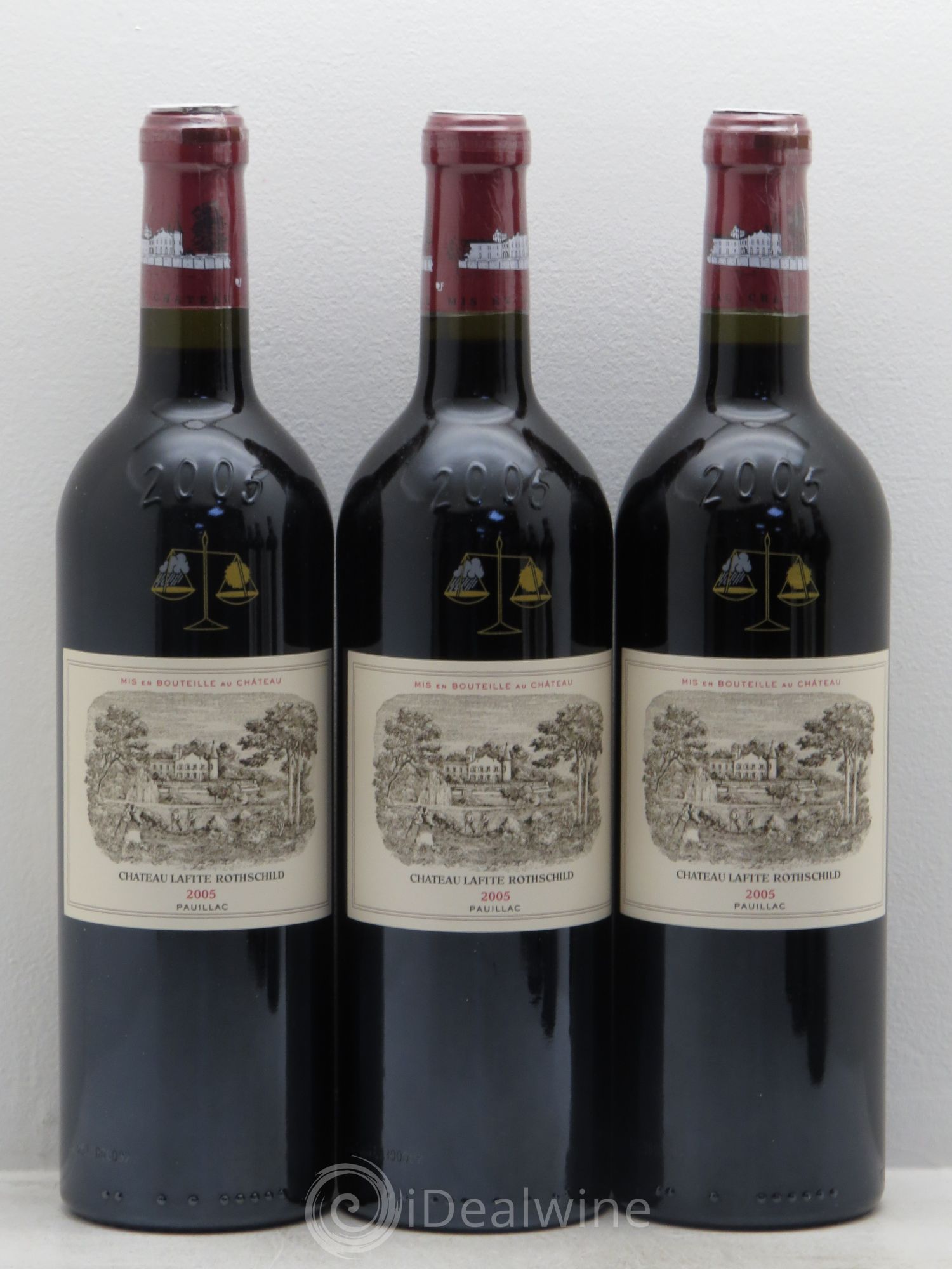 Château Lafite Rothschild 1er Grand Cru Classé 2005 - Lot de 6 bouteilles - 1