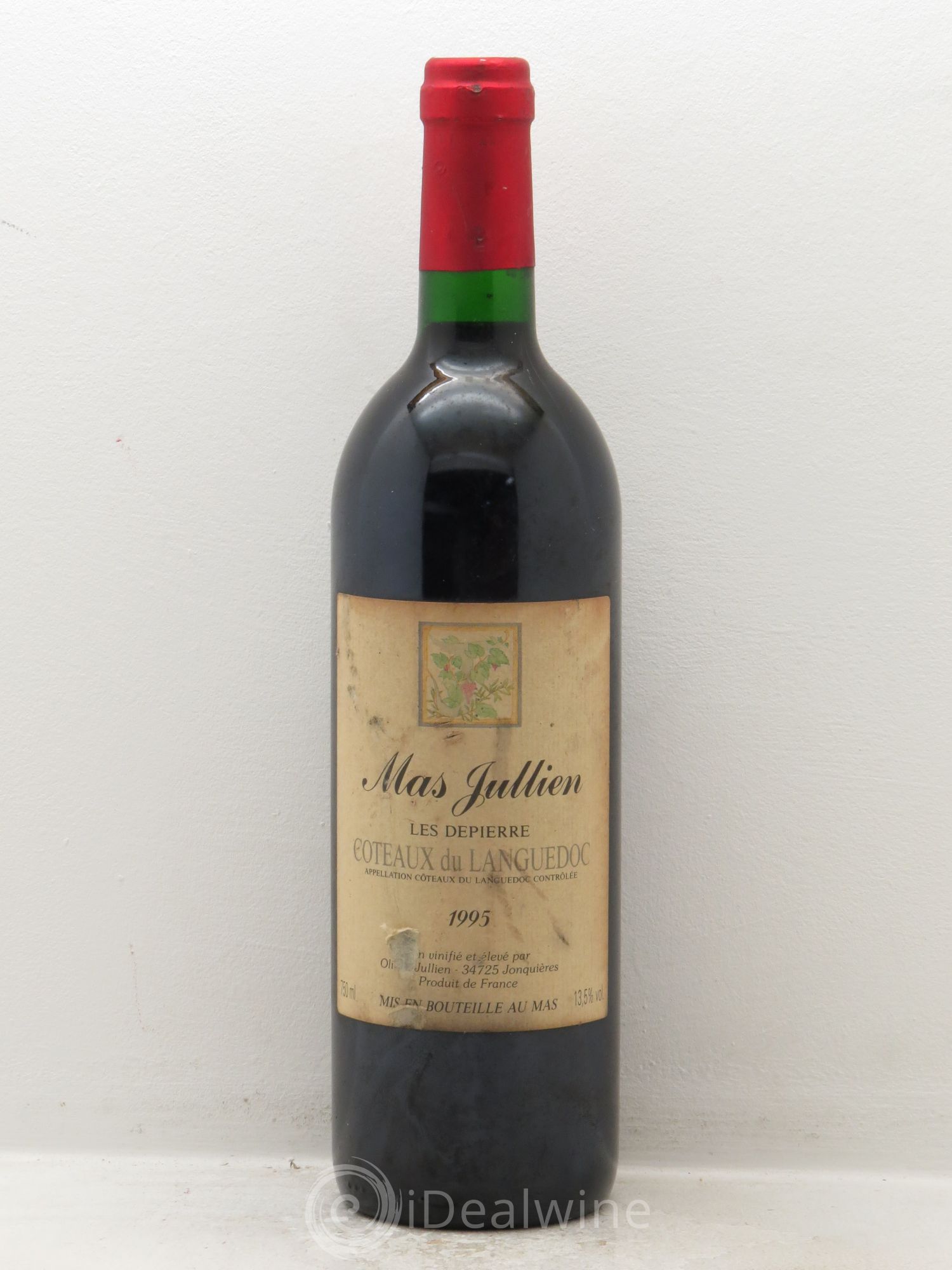 Coteaux du Languedoc Mas Jullien Les Depierre 1995 - Lotto di 6 bottiglie - 0