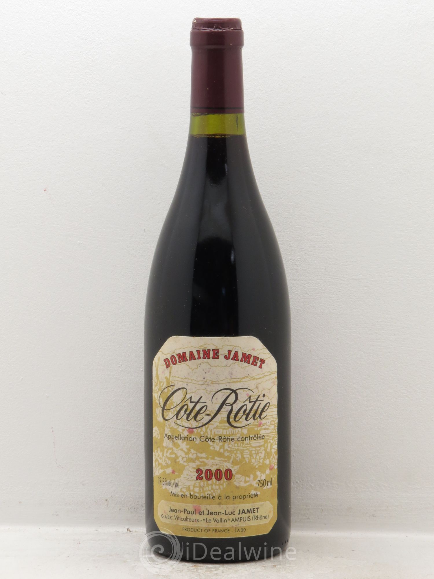 Côte-Rôtie Jamet (Domaine) 2000 - Lot de 1 bouteille - 0