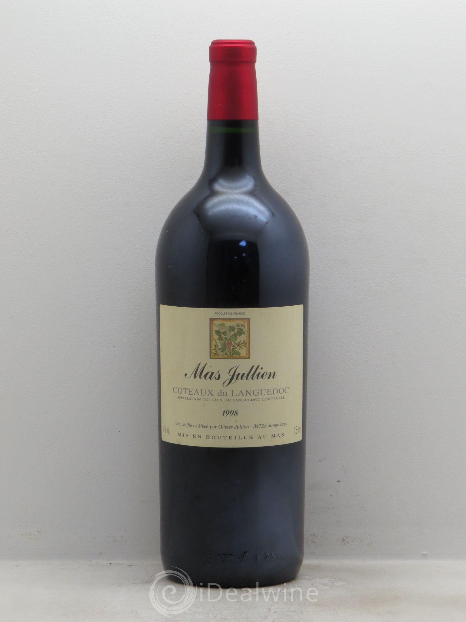 Terrasses du Larzac Mas Jullien Olivier Jullien 1998 - Lot de 1 magnum - 0