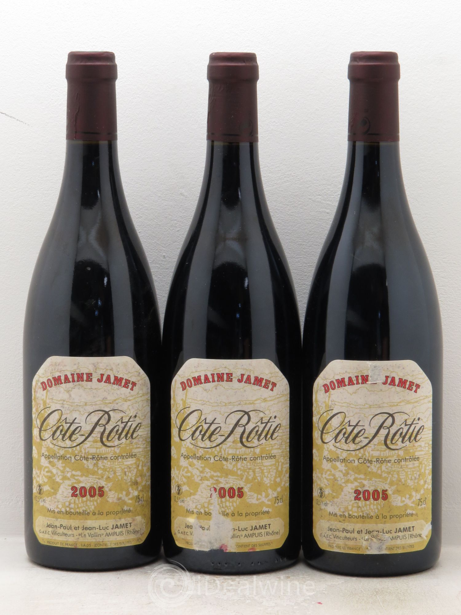 Côte-Rôtie Jamet (Domaine) 2005 - Lot de 3 bouteilles - 0