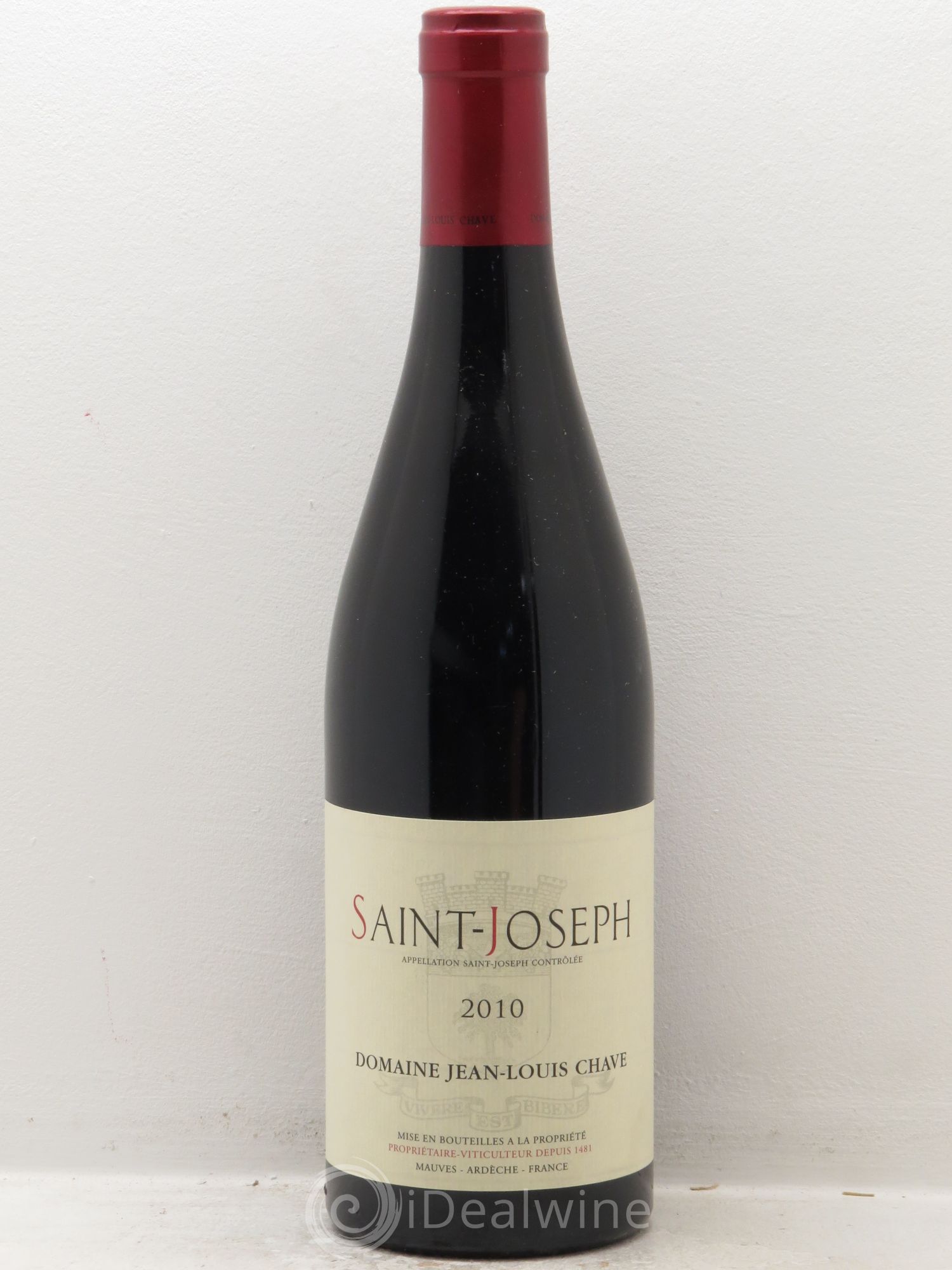 Saint-Joseph Jean-Louis Chave 2010 - Lot de 1 bouteille - 0