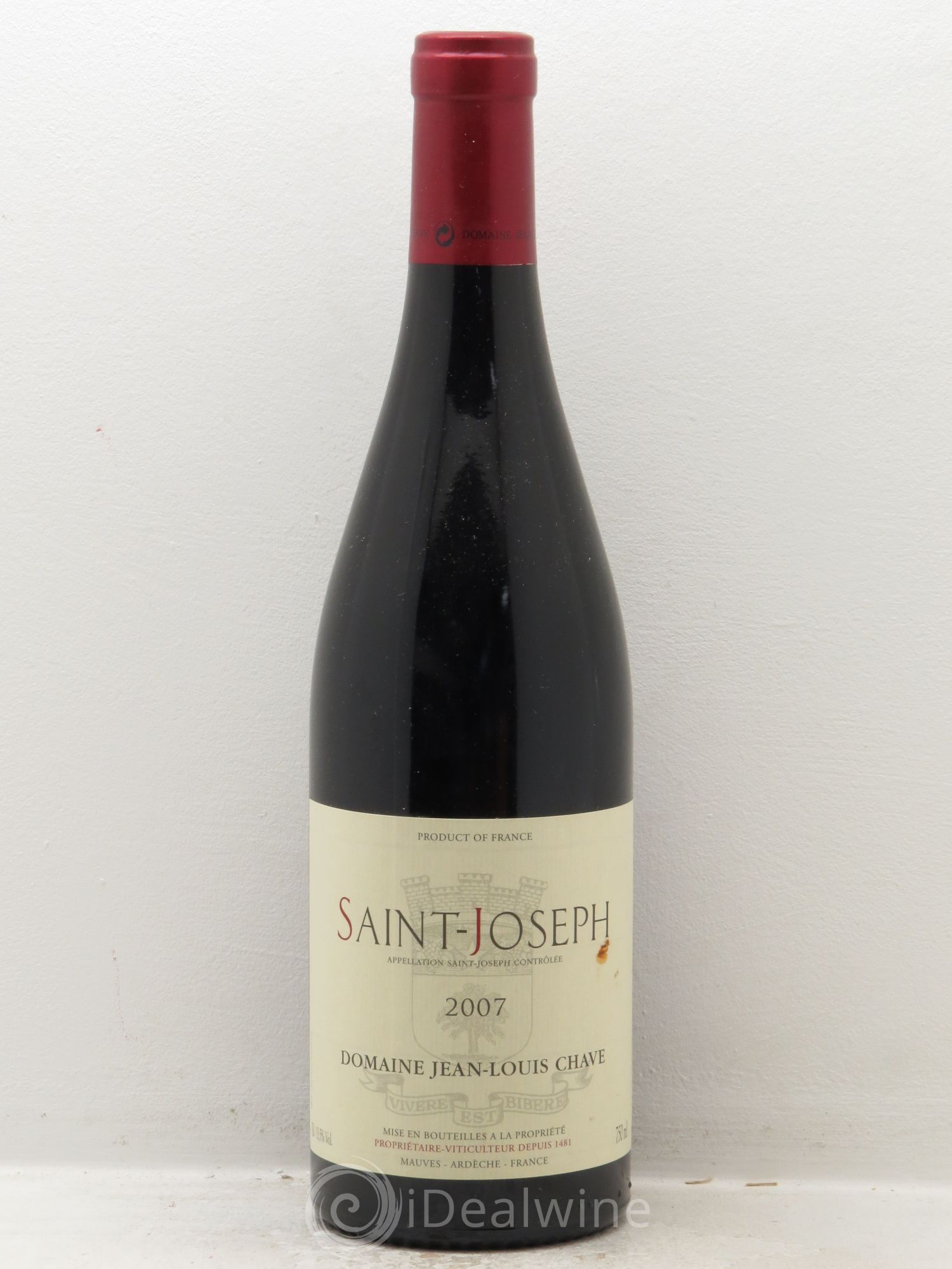 Saint-Joseph Jean-Louis Chave 2007 - Lot de 6 bouteilles - 0
