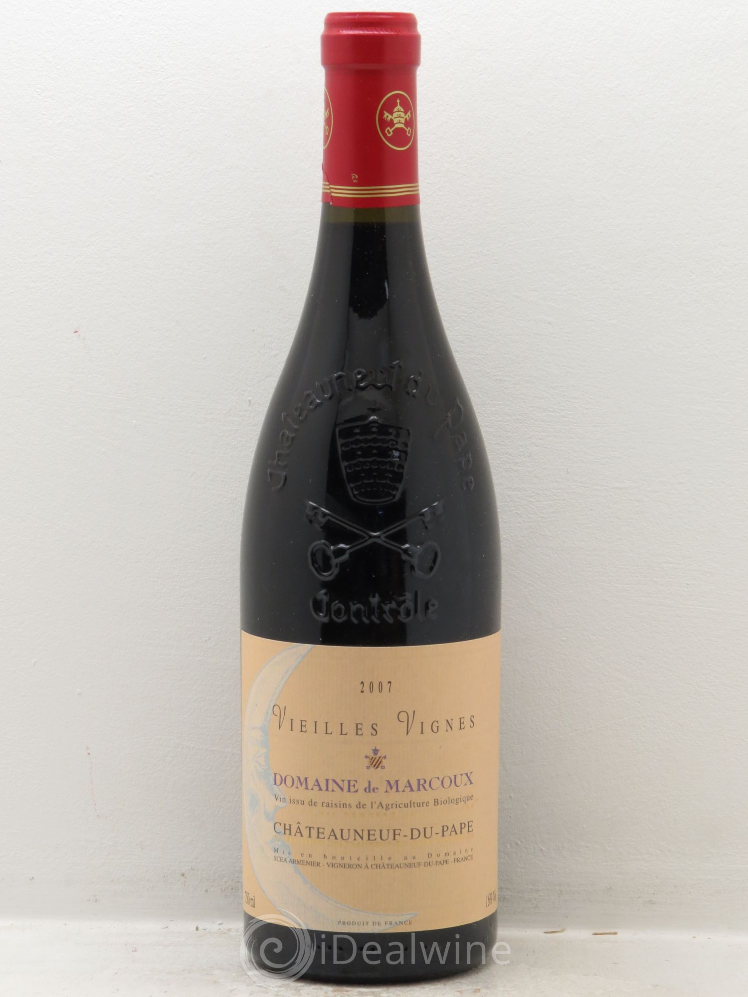 Châteauneuf-du-Pape Vieilles Vignes Marcoux (Domaine de) 2007 - Lot de 6 bouteilles - 0