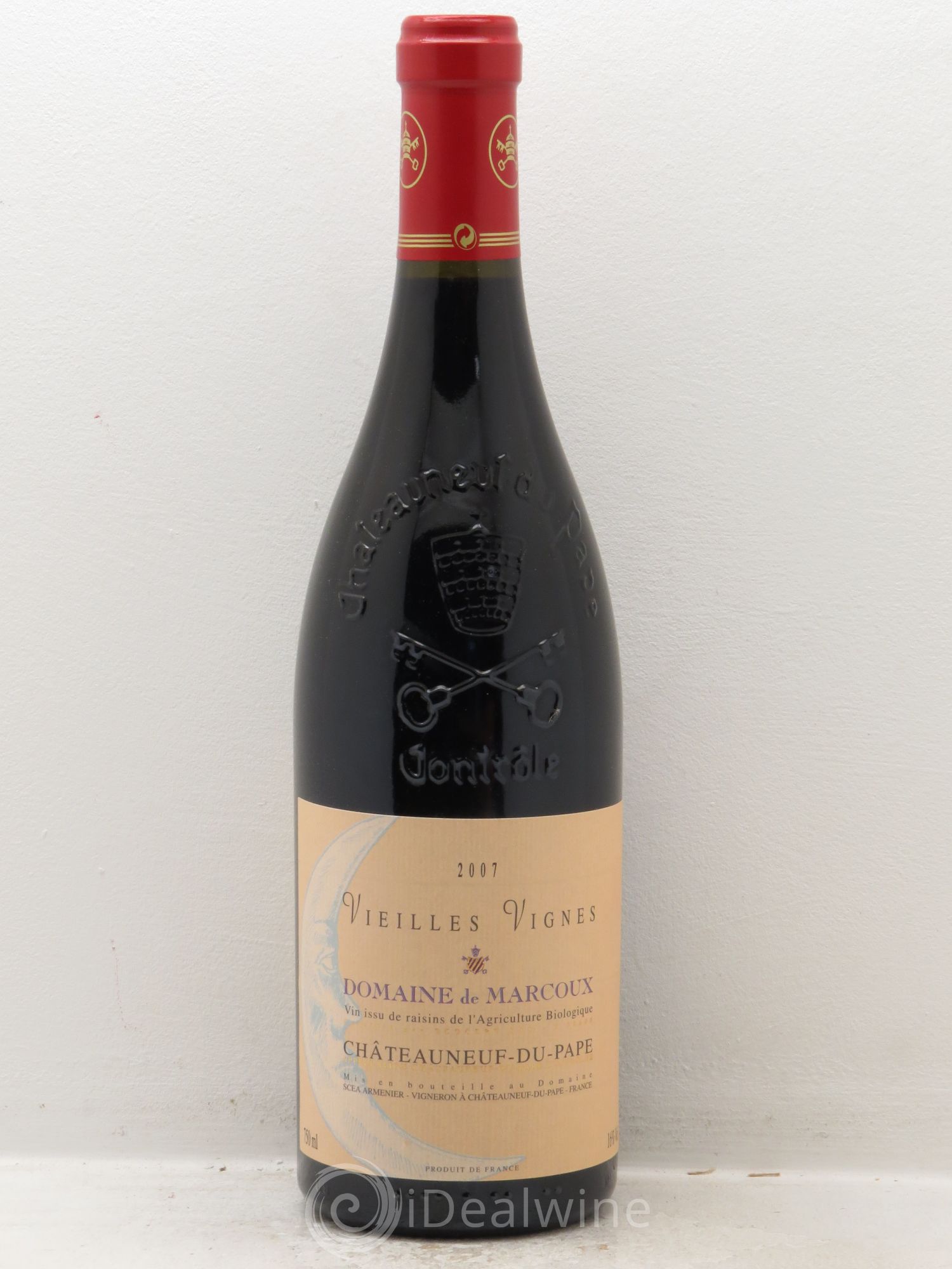Châteauneuf-du-Pape Vieilles Vignes Marcoux (Domaine de) 2007 - Lot de 1 bouteille - 0