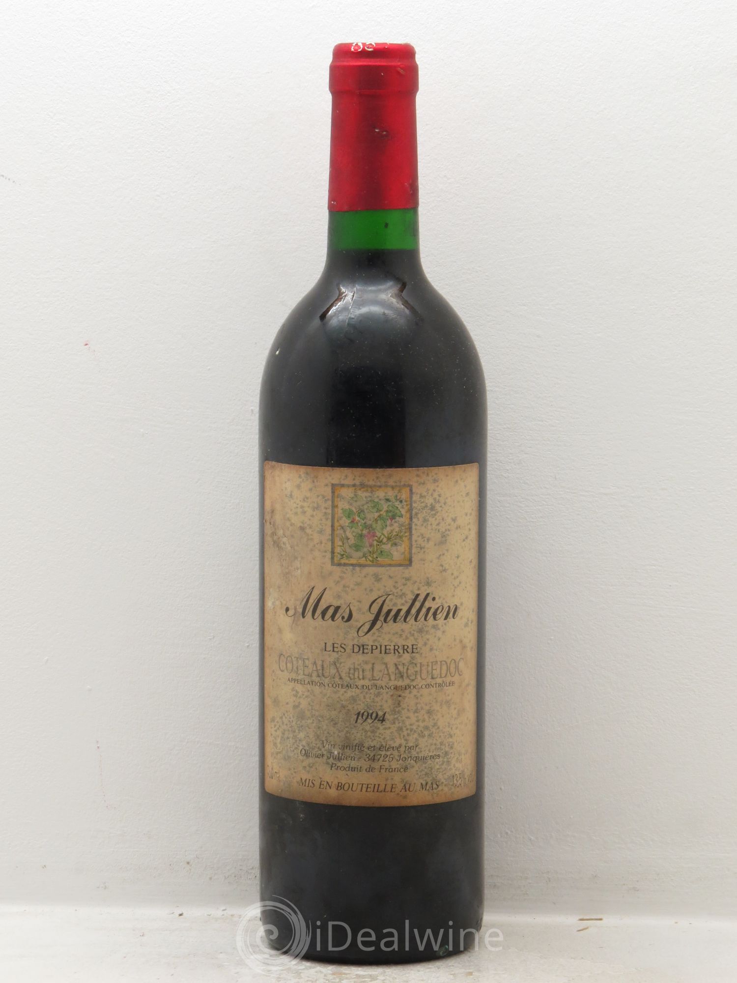 Coteaux du Languedoc Mas Jullien Les Depierre 1994 - Posten von 1 Flasche - 0