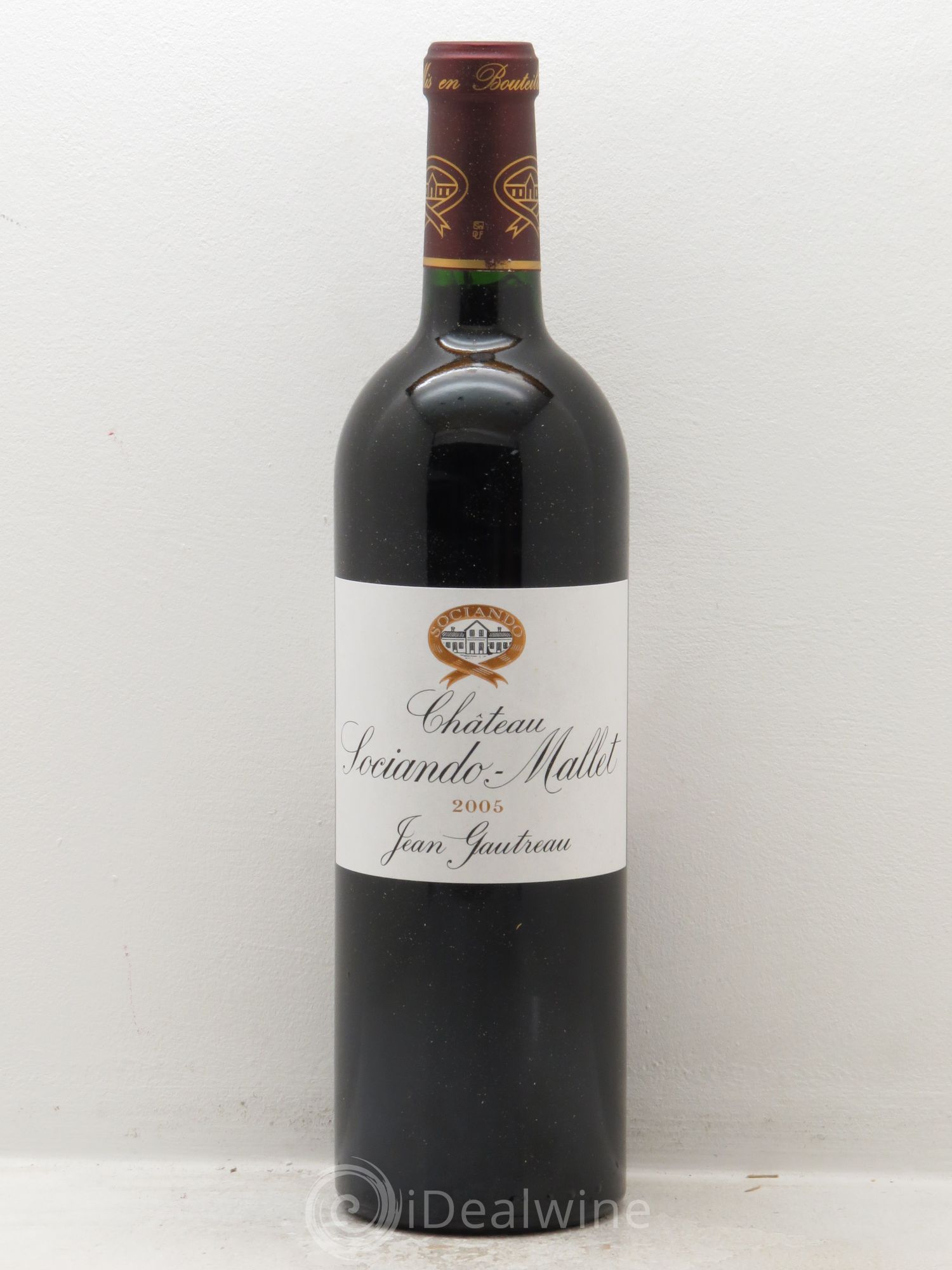 Château Sociando Mallet 2005 - Lot de 6 bouteilles - 0