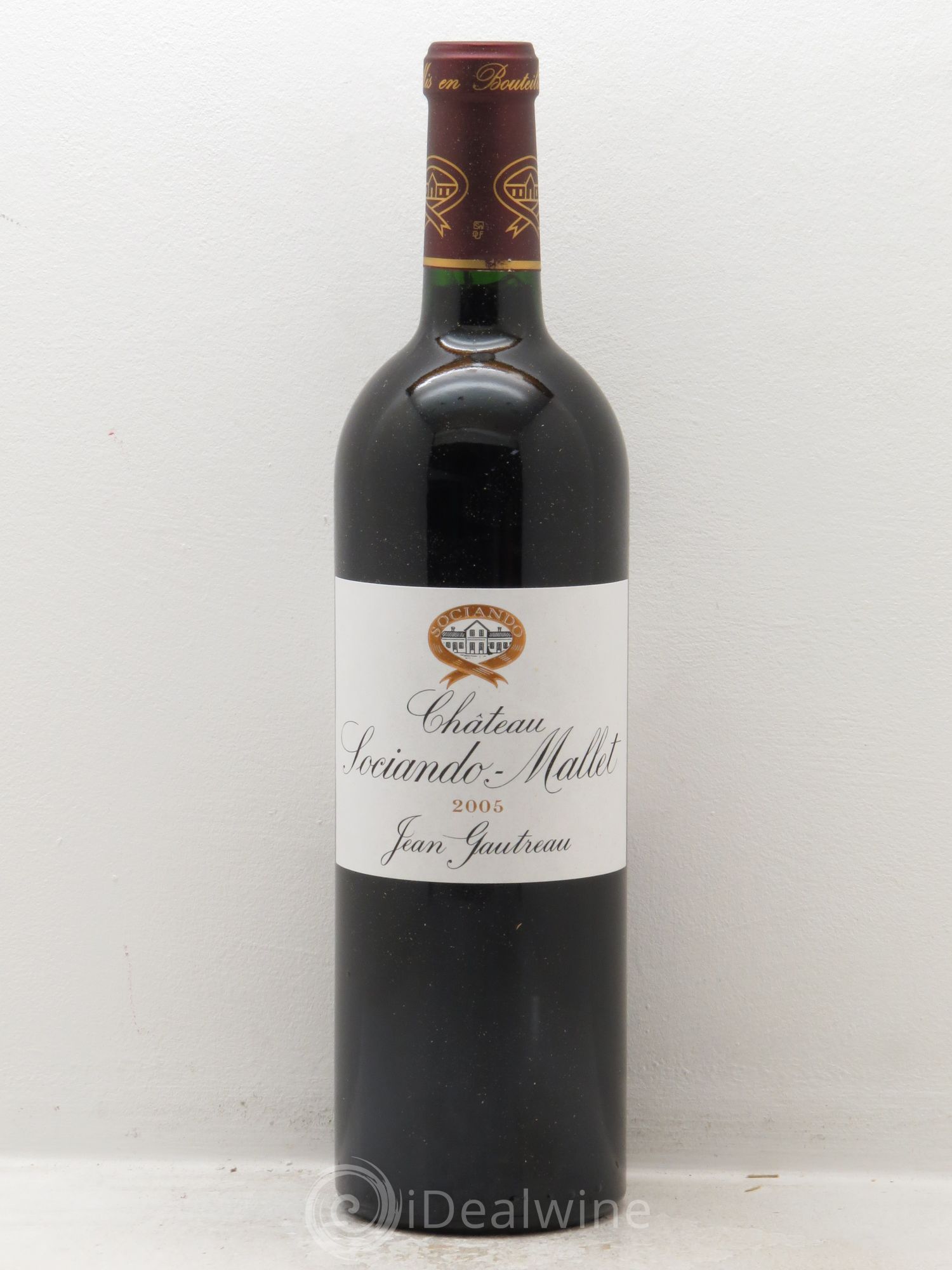 Château Sociando Mallet 2005 - Lot de 6 bouteilles - 0