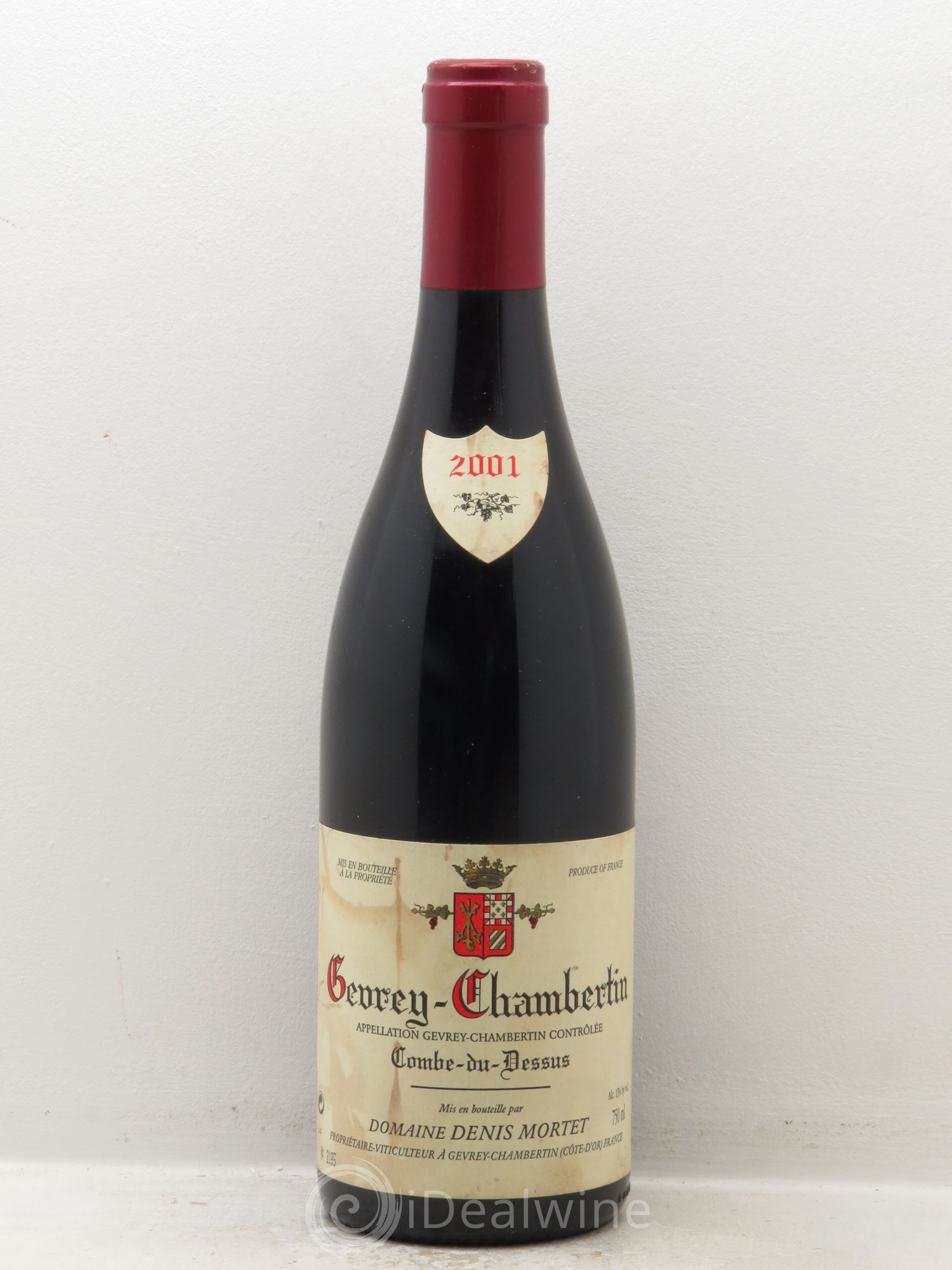 Gevrey-Chambertin Denis Mortet (Domaine) Combes-du-Dessus 2001 - Lot de 1 bouteille - 0