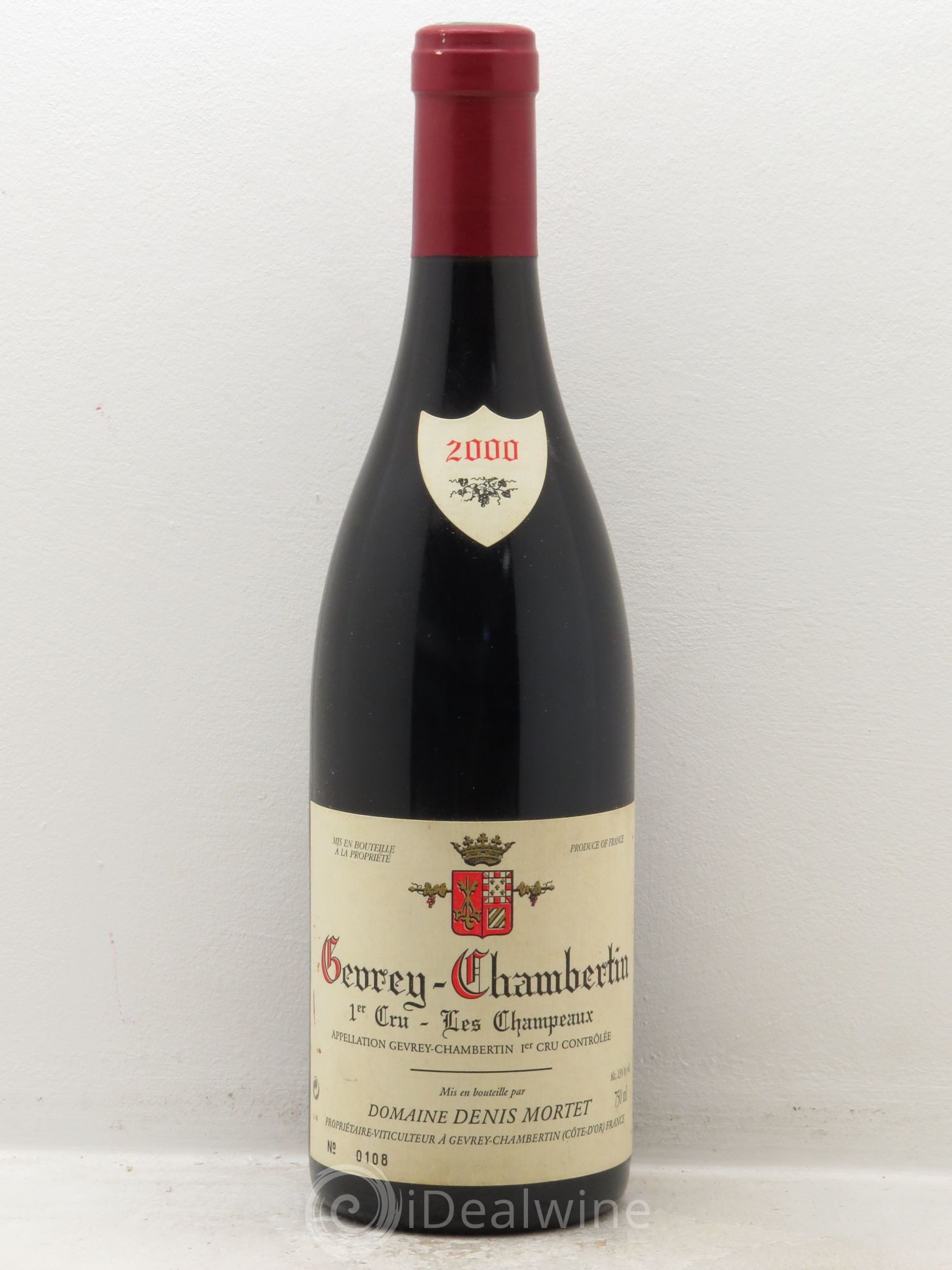 Gevrey-Chambertin 1er Cru Les Champeaux Denis Mortet (Domaine) 2000 - Lot de 1 bouteille - 0