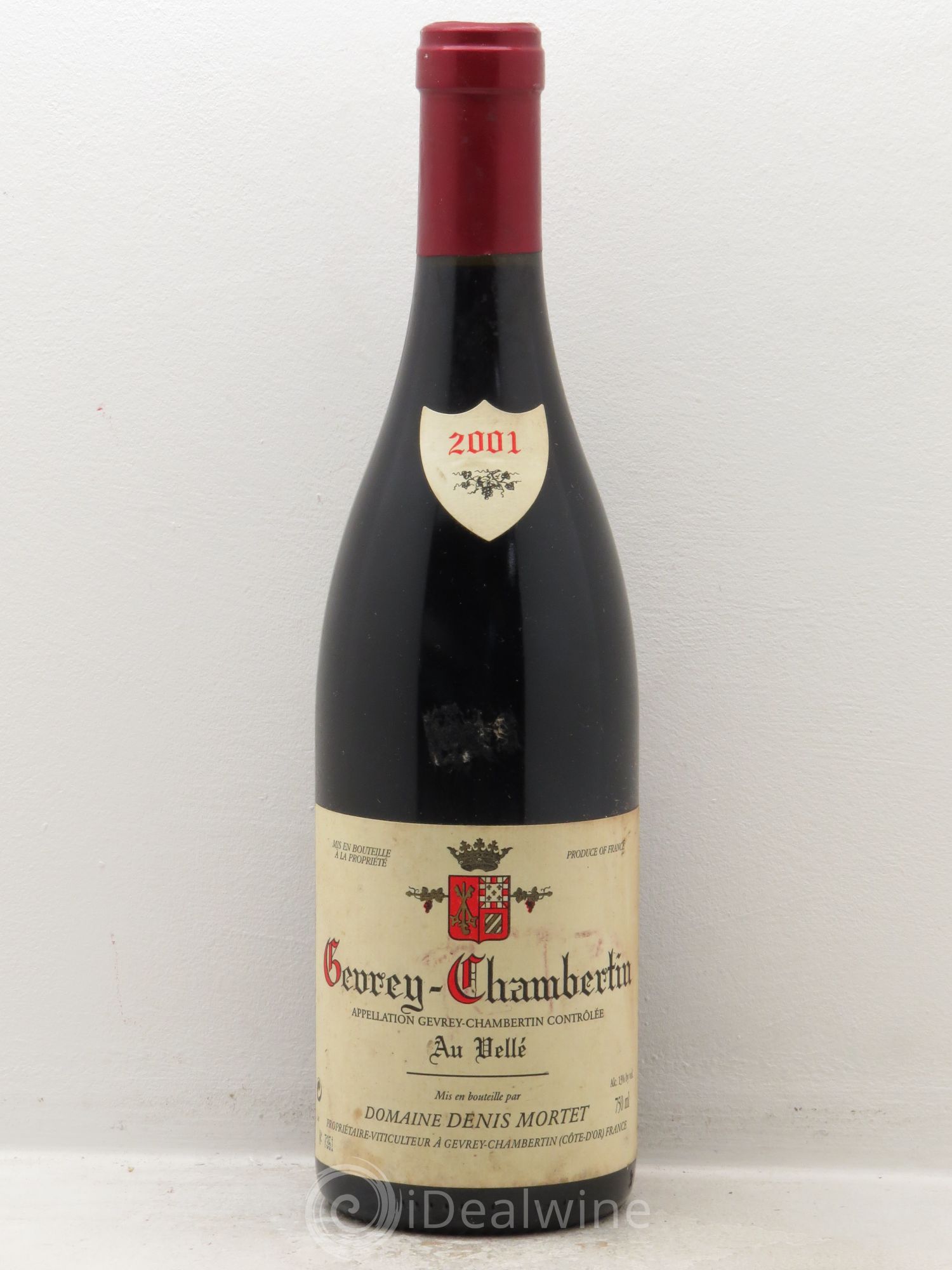 Gevrey-Chambertin Denis Mortet (Domaine) Au Vellé 2001 - Lot de 1 bouteille - 0