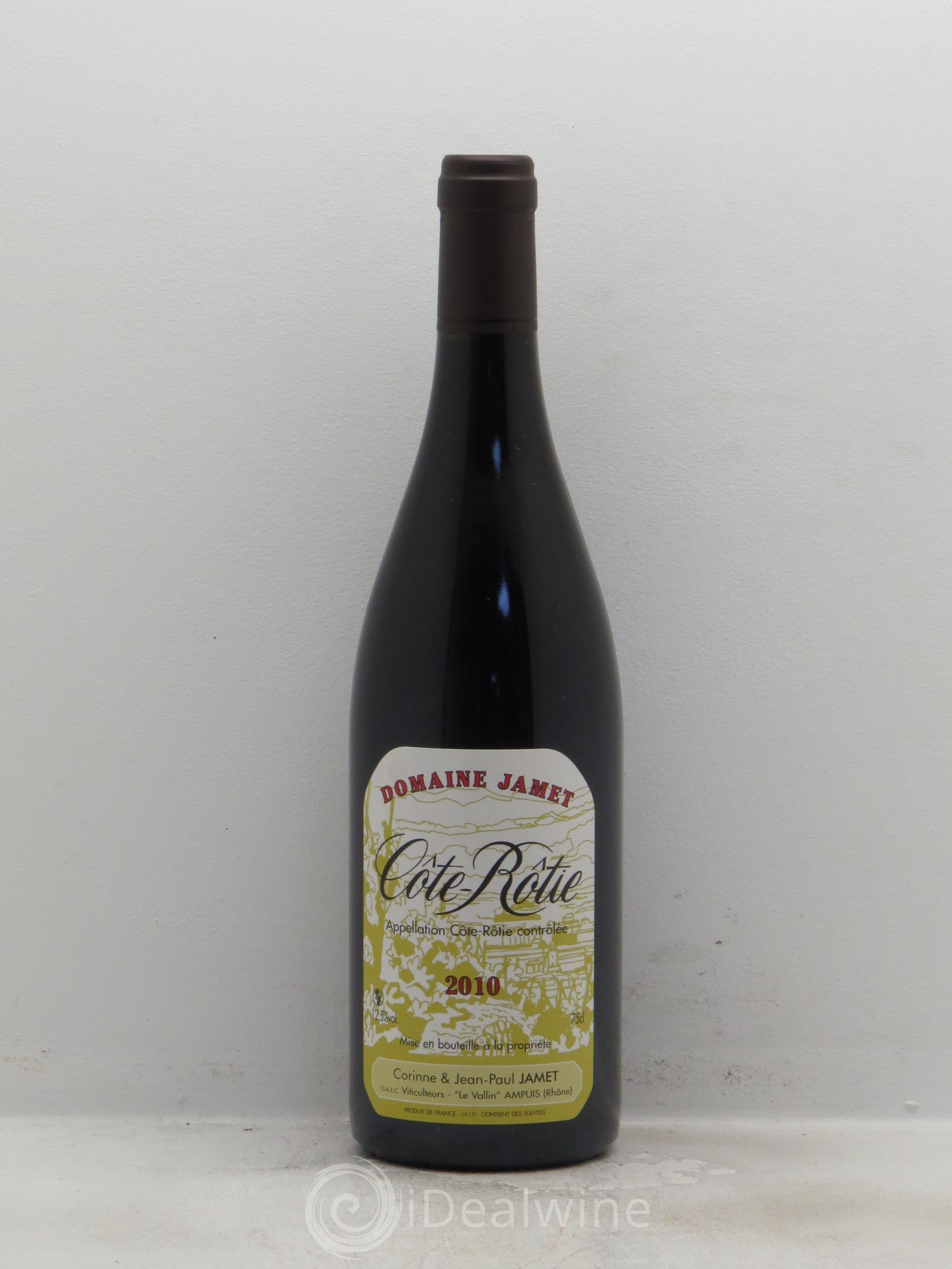 Côte-Rôtie Jamet (Domaine) 2010 - Lot de 1 bouteille - 0