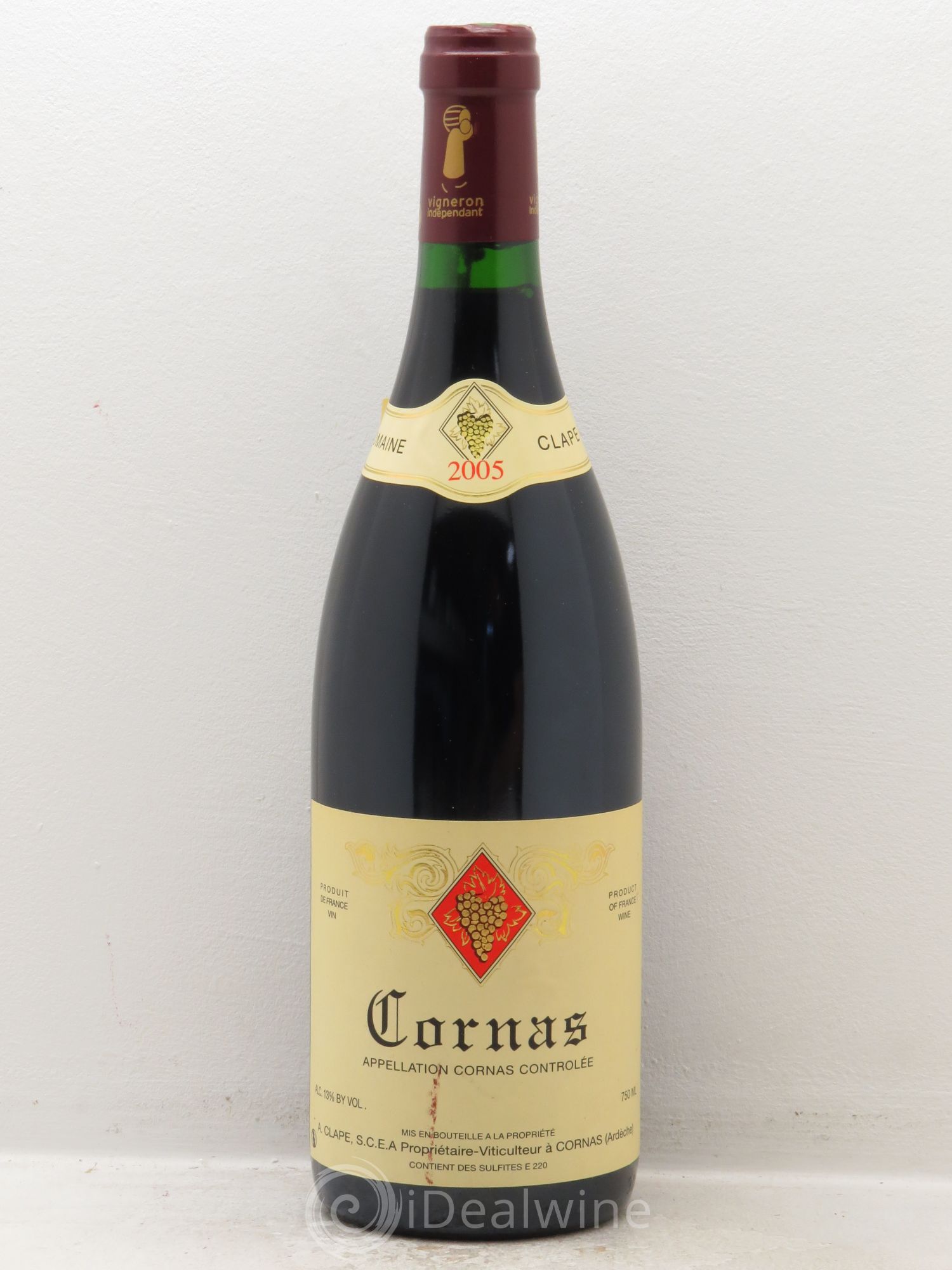 Cornas Auguste Clape 2005 - Lot de 1 bouteille - 0