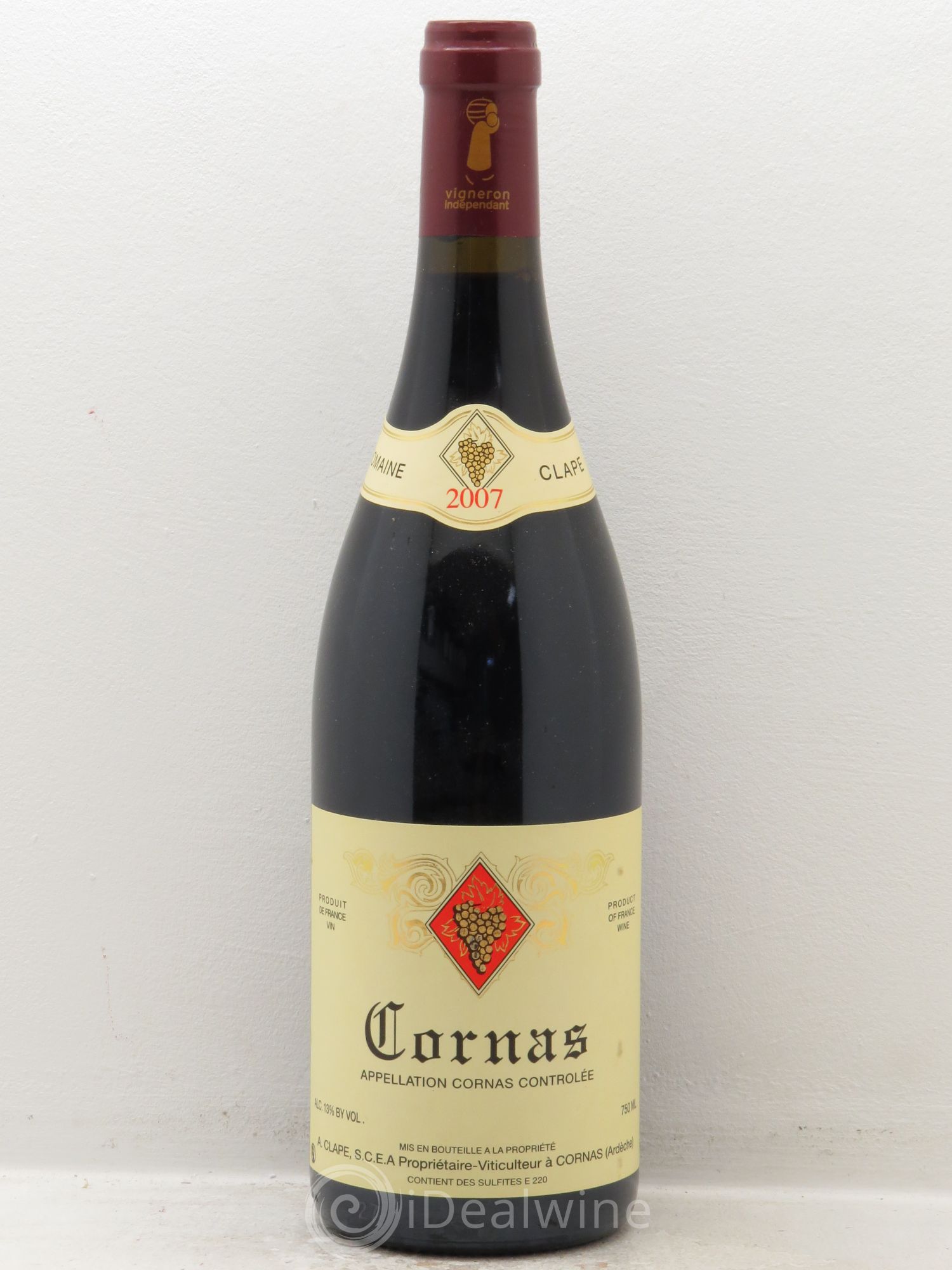 Cornas Auguste Clape 2007 - Lot de 6 bouteilles - 0