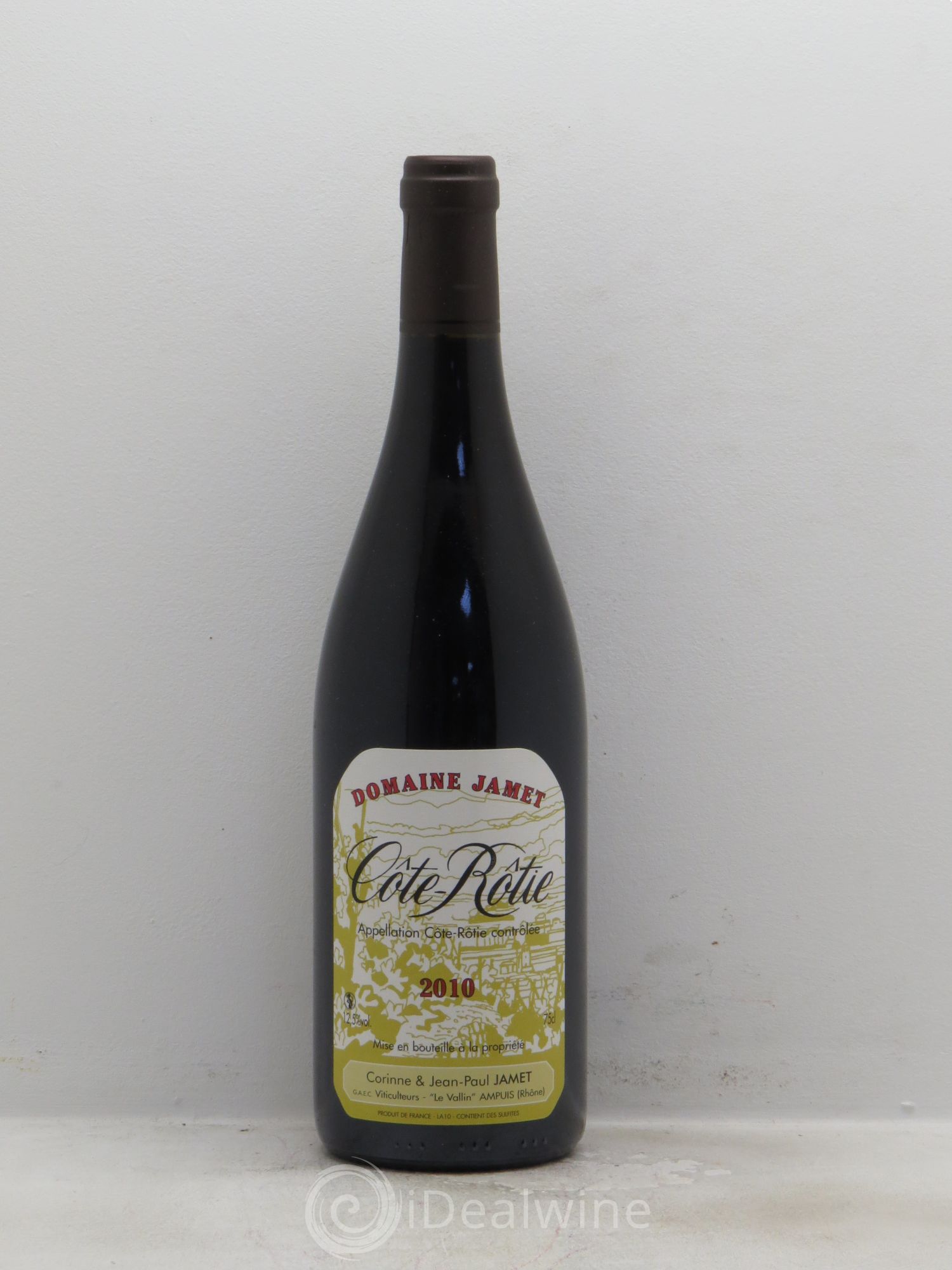 Côte-Rôtie Jamet (Domaine) 2010 - Lot de 1 bouteille - 0