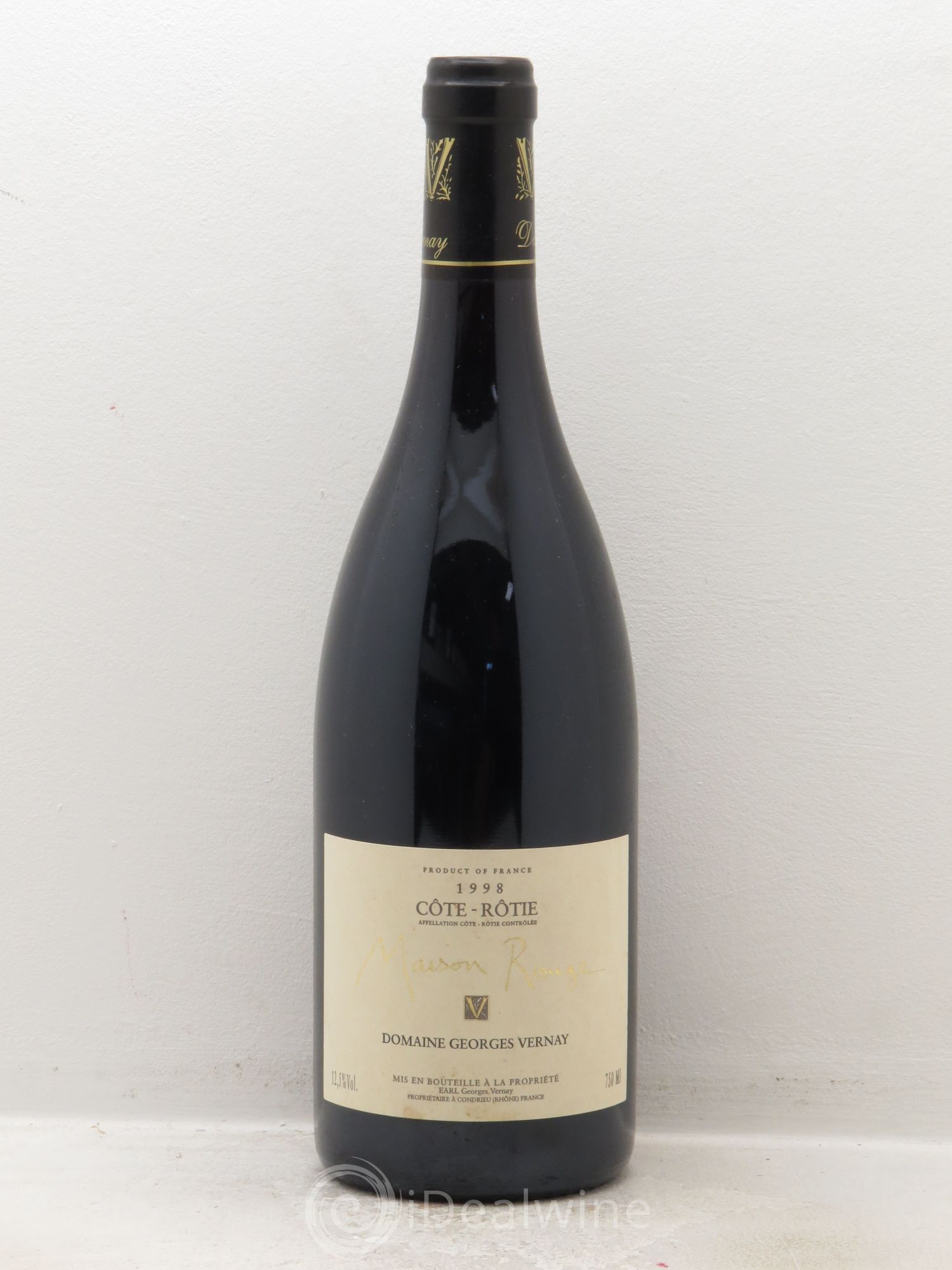 Côte-Rôtie Maison Rouge Georges Vernay 1998 - Lot de 1 bouteille - 0
