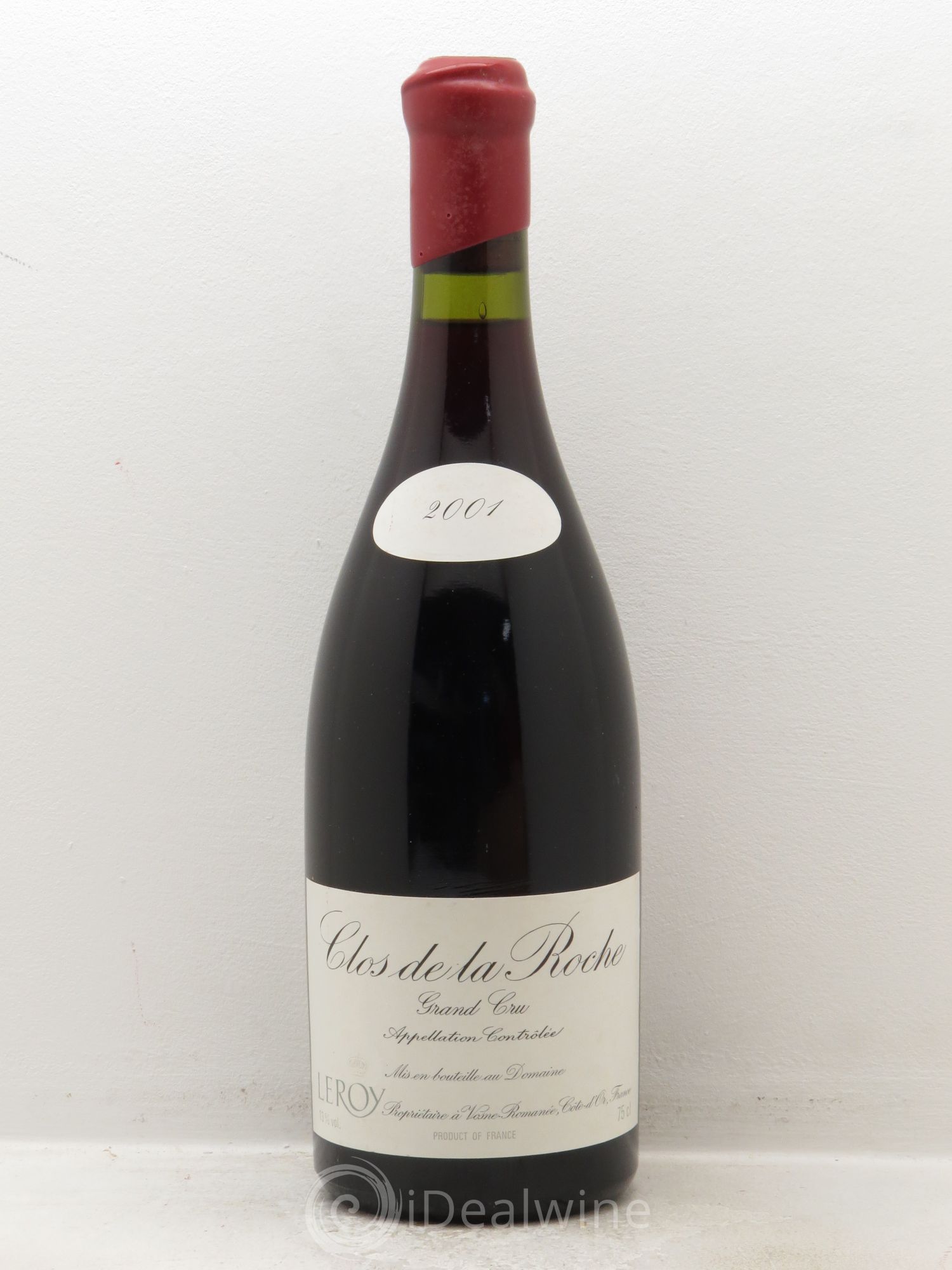Clos de la Roche Grand Cru Leroy (Domaine) 2001 - Lot de 1 bouteille - 0