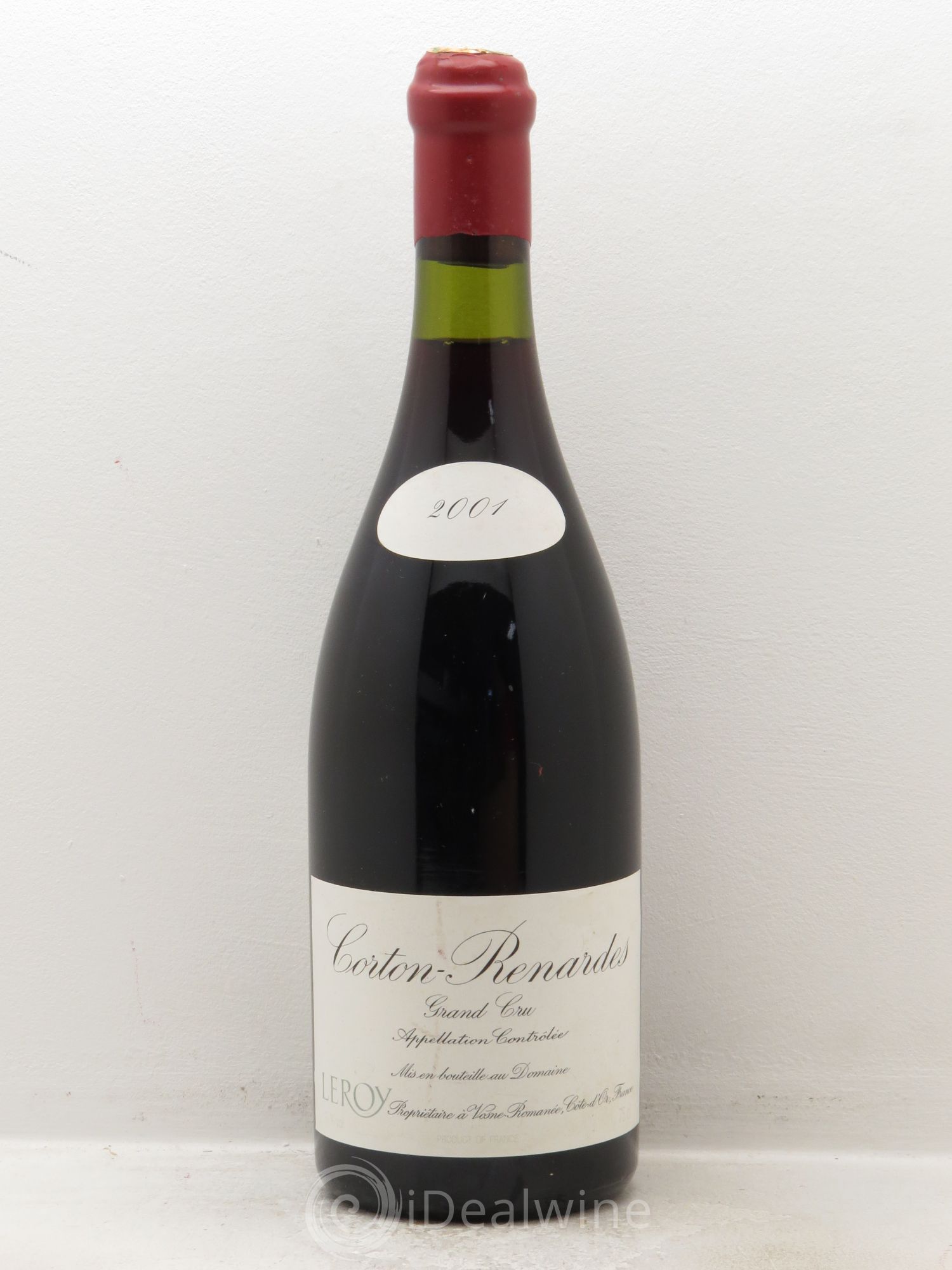 Corton Grand Cru Les Renardes Leroy (Domaine) 2001 - Lot de 1 bouteille - 0