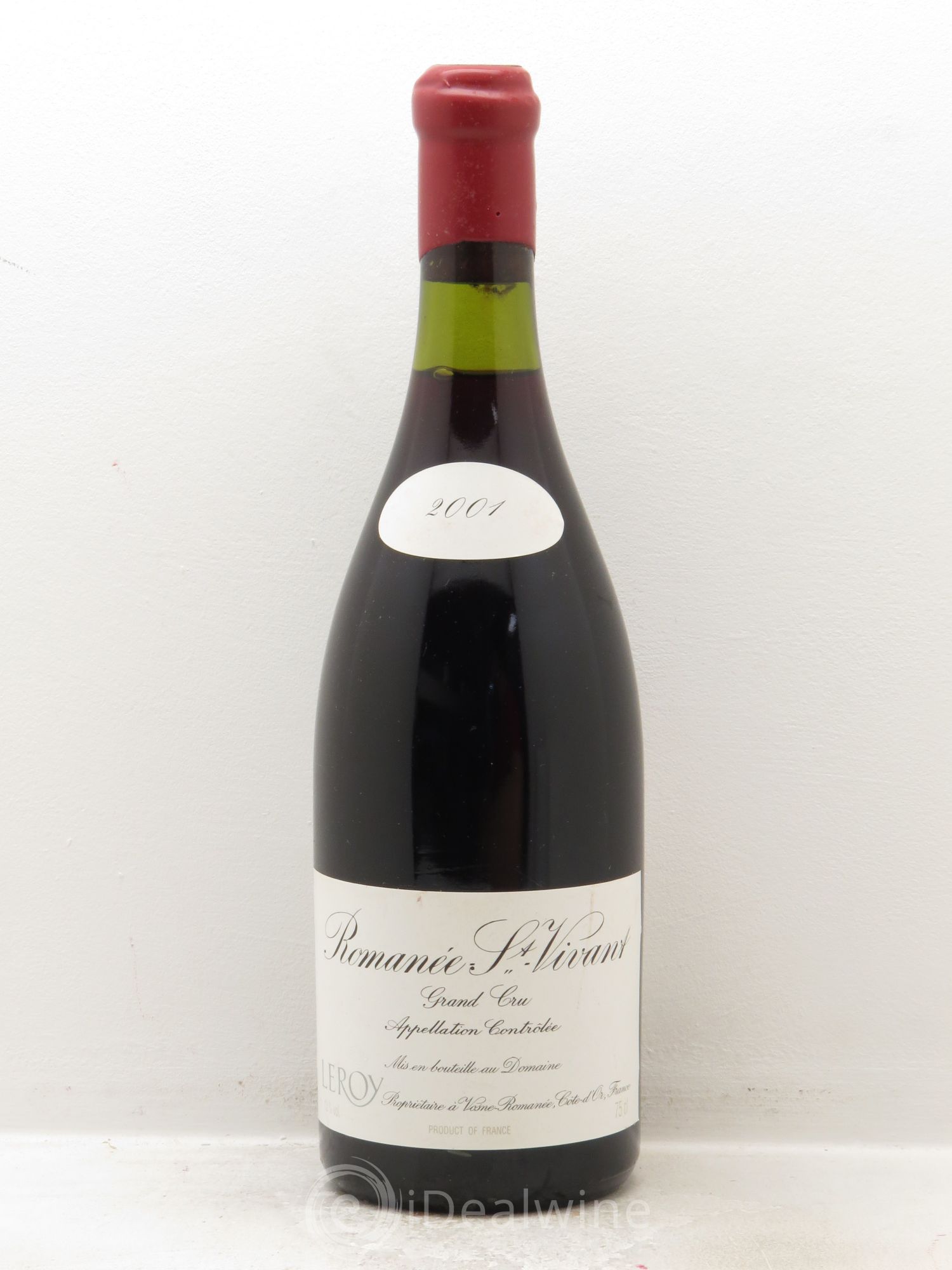 Romanée-Saint-Vivant Grand Cru Leroy (Domaine) 2001 - Lot de 1 bouteille - 0