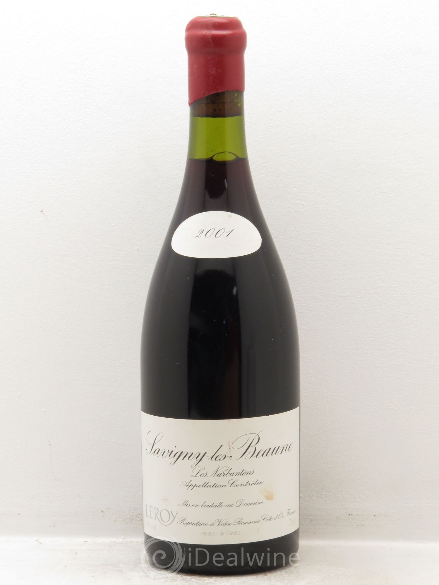 Savigny-lès-Beaune 1er Cru Les Narbantons Leroy (Domaine) 2001 - Lot de 1 bouteille - 0