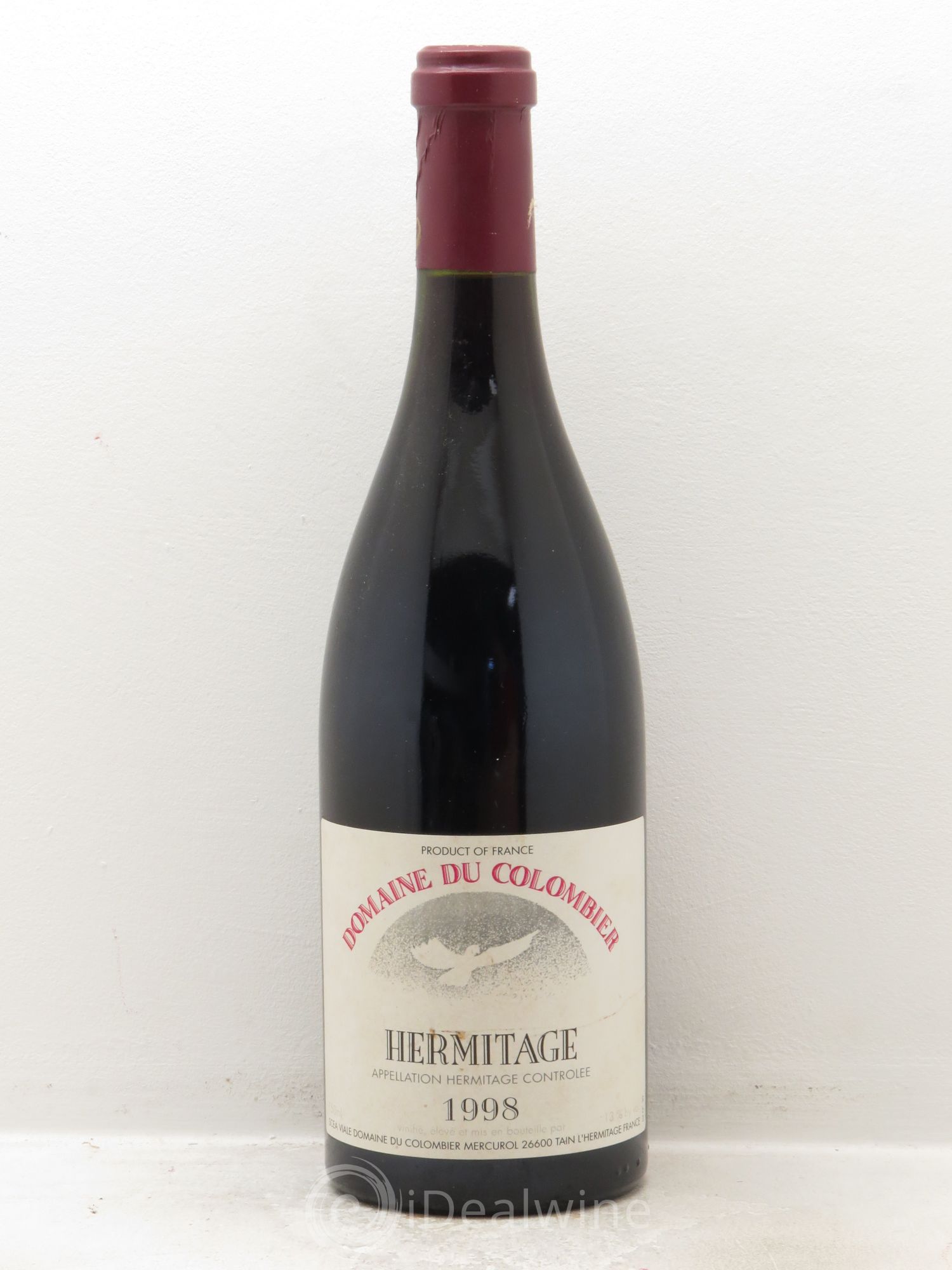 Hermitage Colombier (Domaine du) 1998 - Lot de 1 bouteille - 0