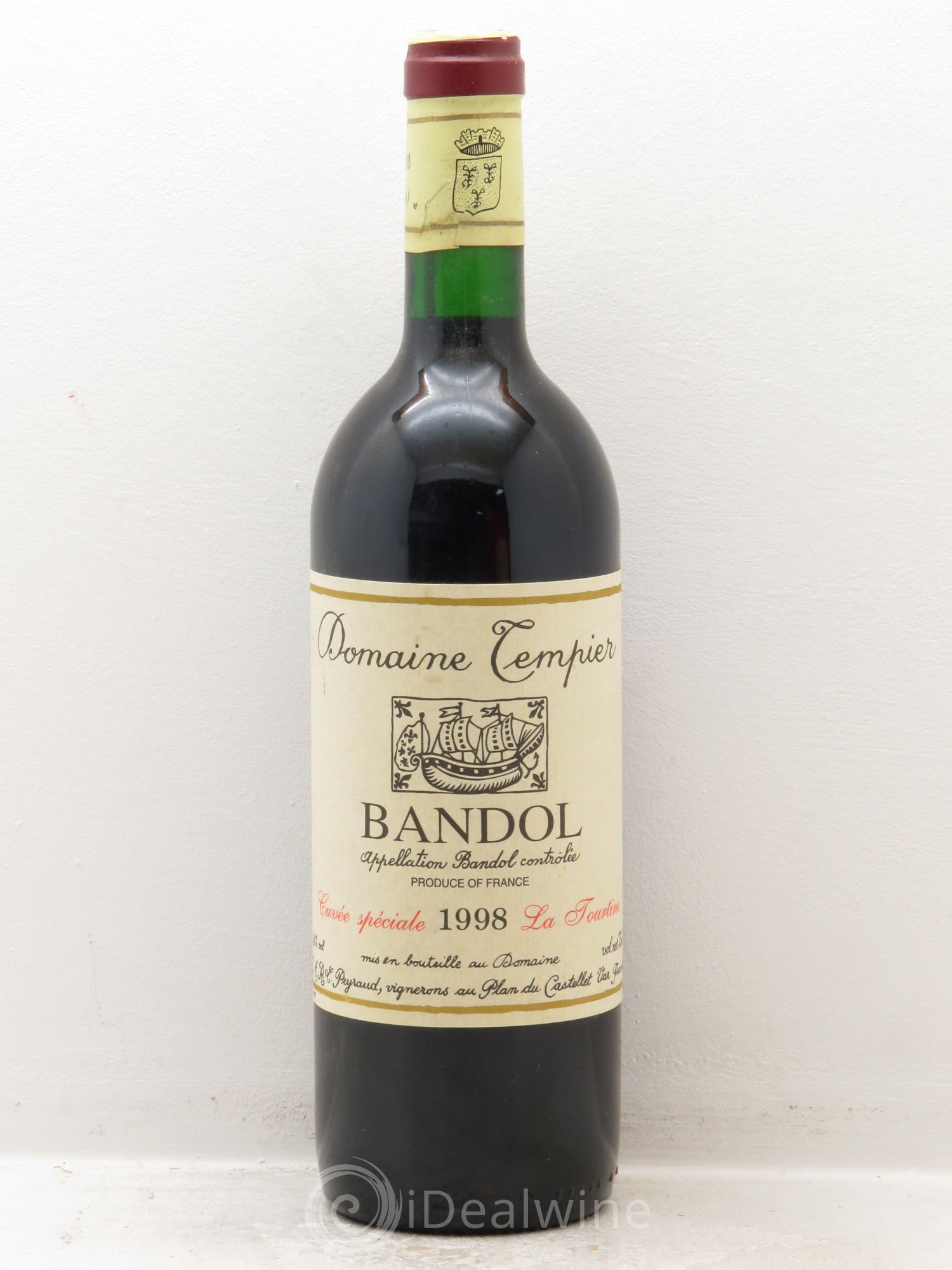 Bandol Domaine Tempier La Tourtine Famille Peyraud 1998 - Lot de 1 bouteille - 0