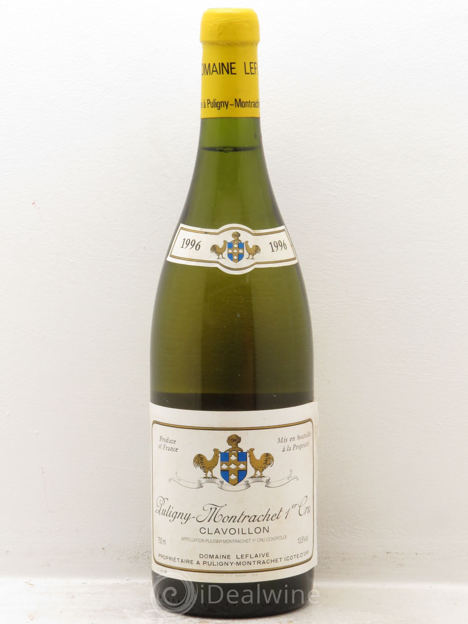 Puligny-Montrachet 1er Cru Clavoillon Leflaive (Domaine) 1996 - Lot de 1 bouteille - 0