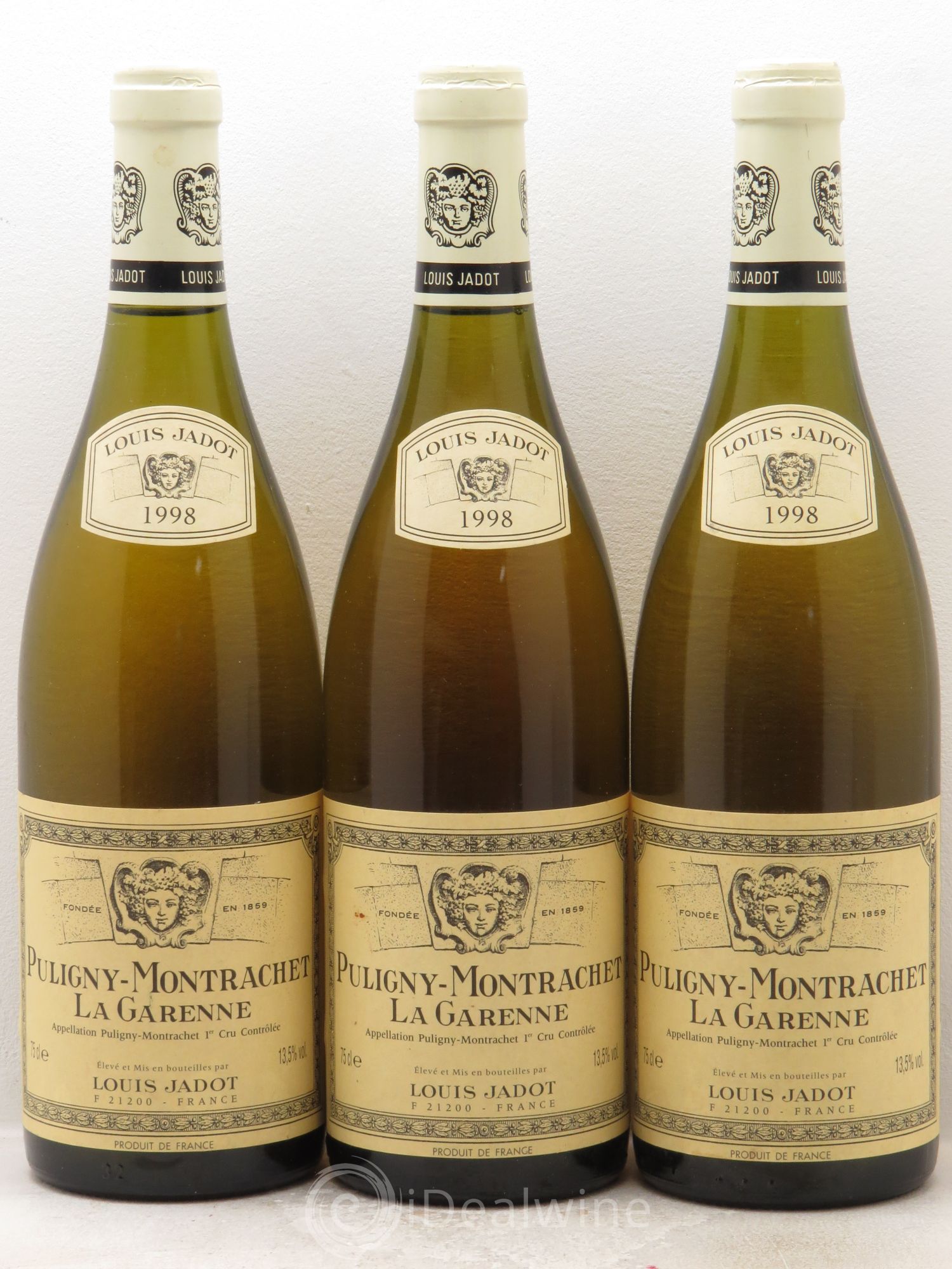 Puligny-Montrachet 1er Cru 1998 - Lot de 3 bouteilles - 0