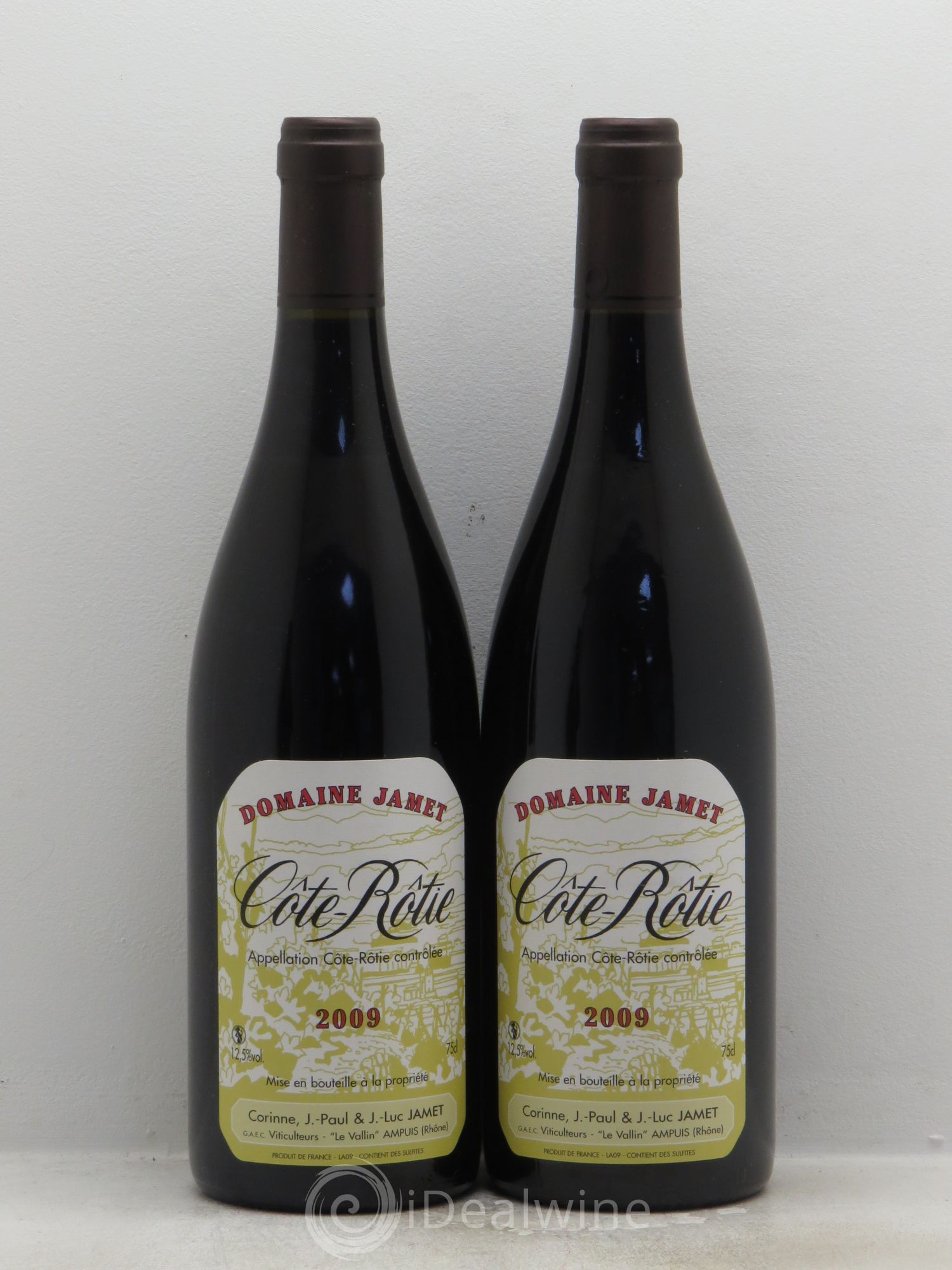 Côte-Rôtie Jamet (Domaine) 2009 - Lot de 2 bouteilles - 0