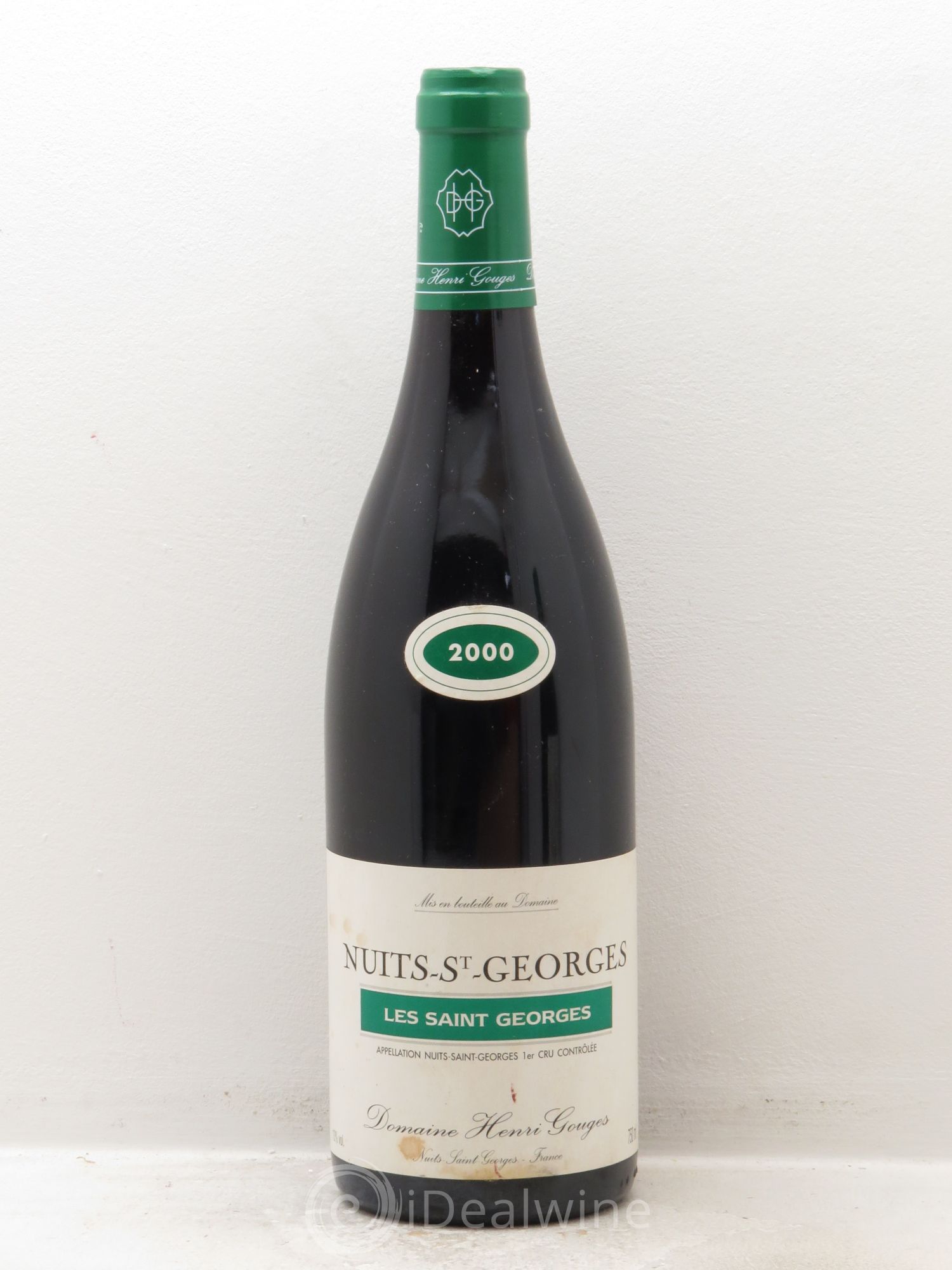 Nuits-Saint-Georges 1er Cru Les Saints Georges Henri Gouges 2000 - Lot de 1 bouteille - 0
