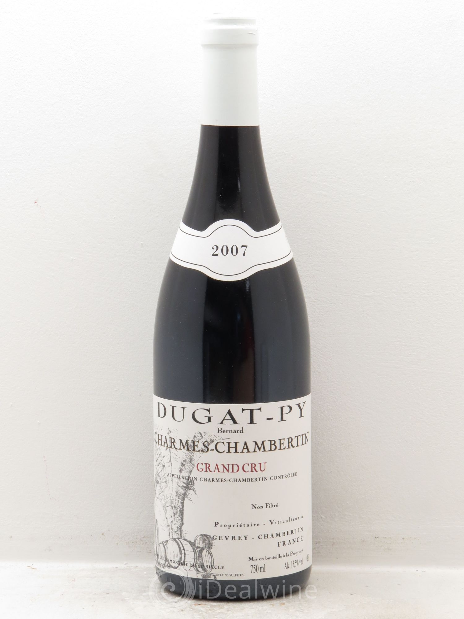Charmes-Chambertin Grand Cru Dugat-Py 2007 - Lot de 1 bouteille - 0
