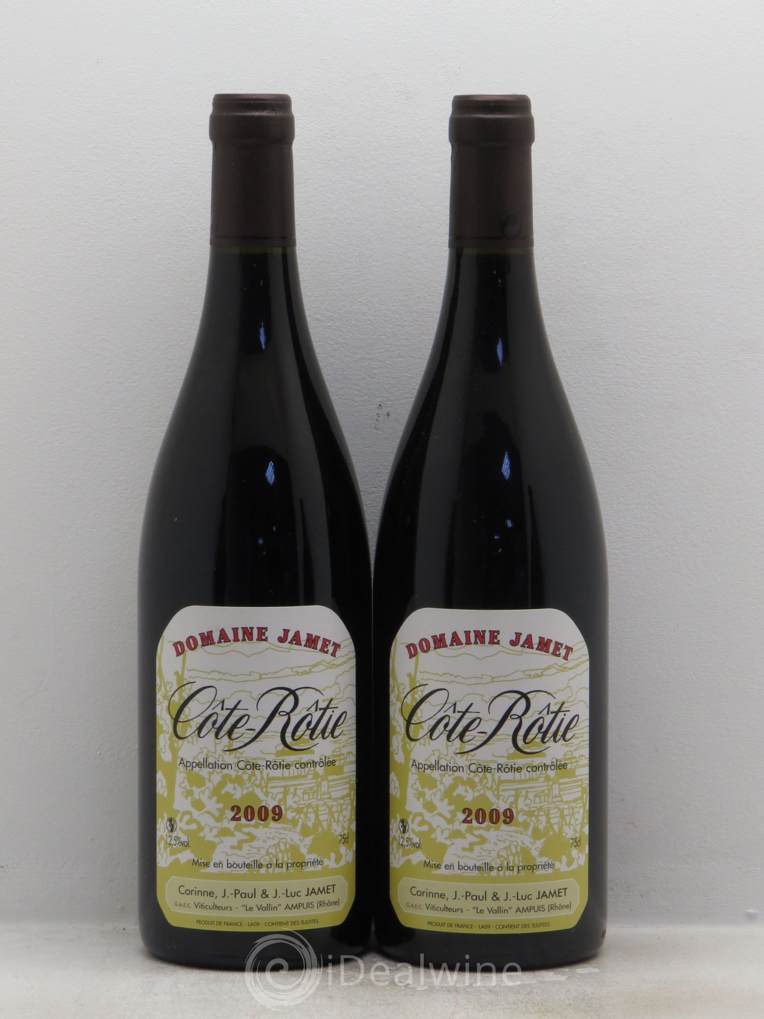 Côte-Rôtie Jamet (Domaine) 2009 - Lot de 2 bouteilles - 0