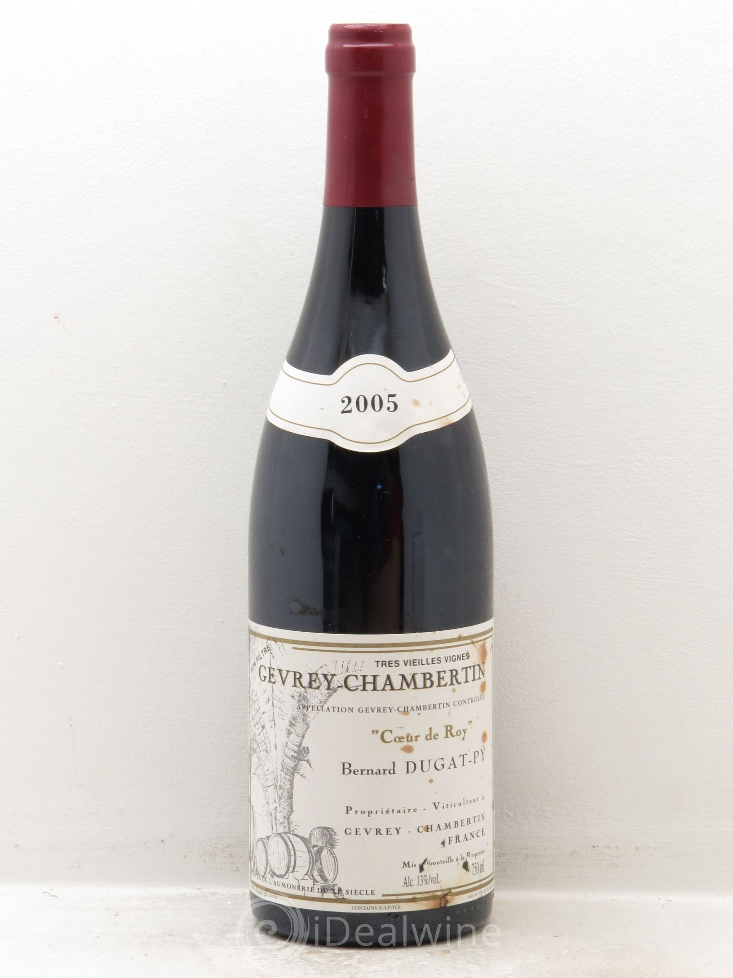 Gevrey-Chambertin Coeur de Roy Très Vieilles Vignes Dugat-Py Très Vieilles Vignes 2005 - Lot de 1 bouteille - 0