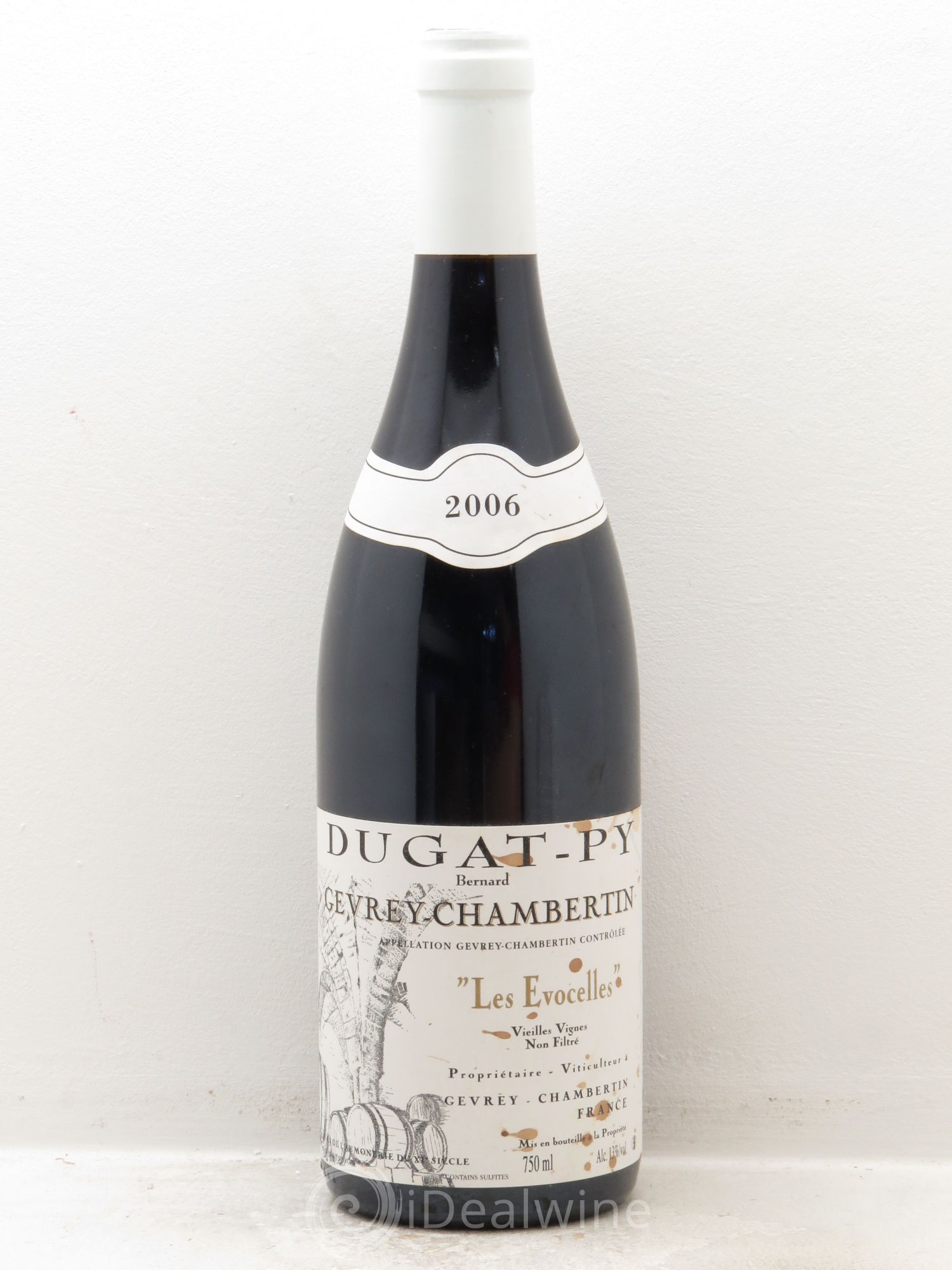 Gevrey-Chambertin Les Evocelles Vieilles Vignes Dugat-Py Vieilles Vignes 2006 - Lot de 1 bouteille - 0