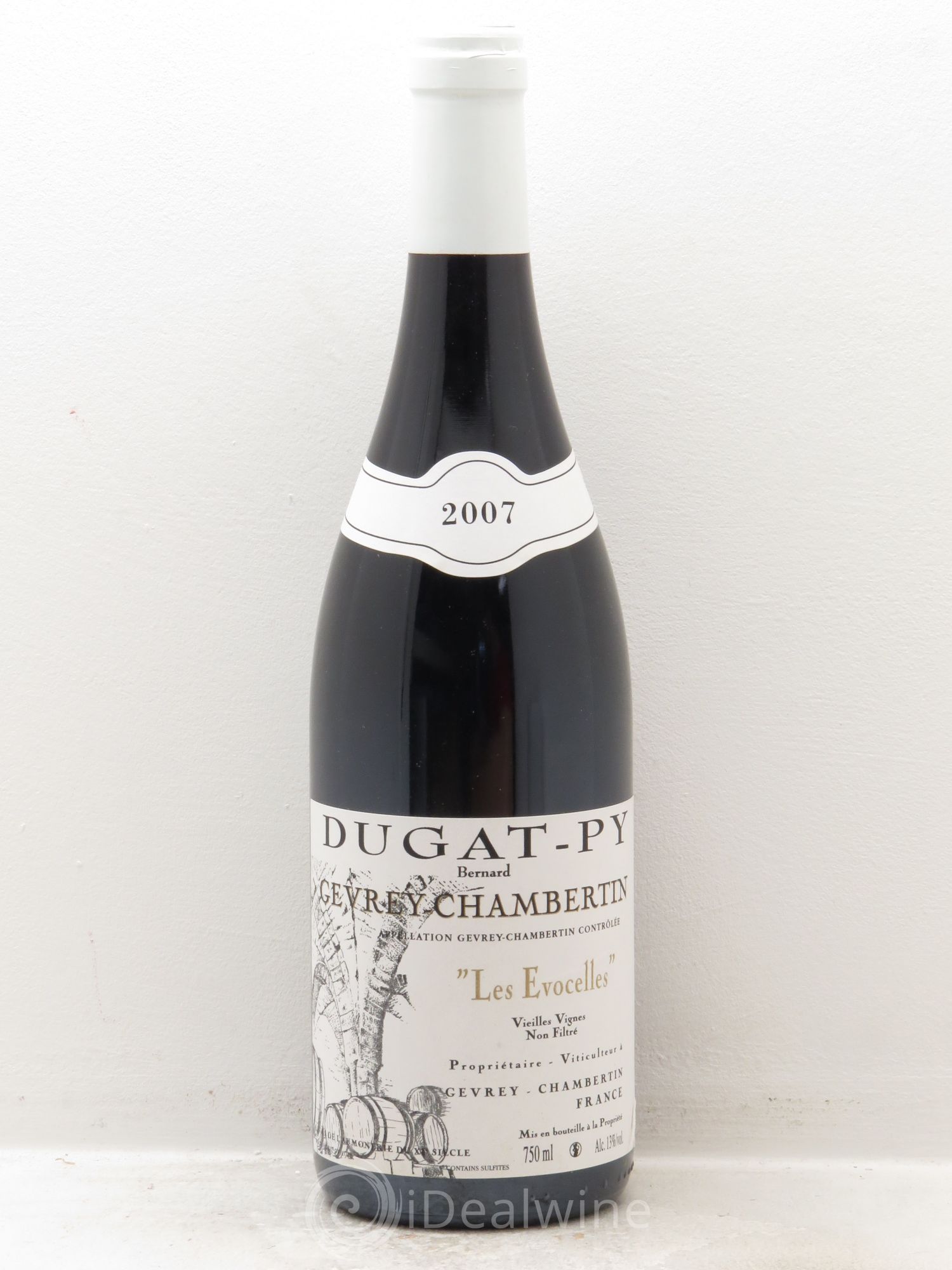 Gevrey-Chambertin Les Evocelles Vieilles Vignes Dugat-Py Vieilles Vignes 2007 - Lot de 1 bouteille - 0