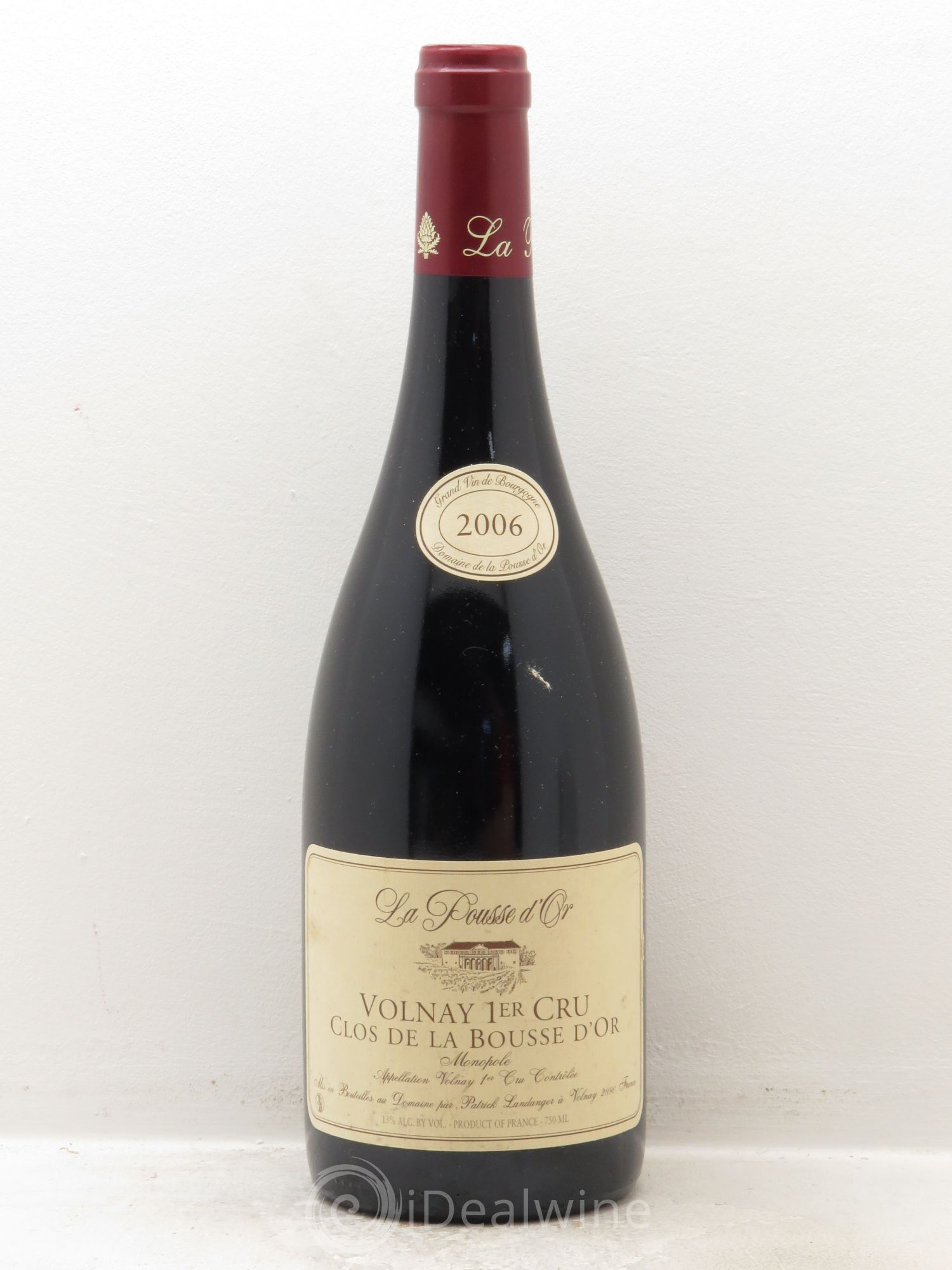 Volnay 1er Cru Clos de la Bousse d'Or La Pousse d'Or (Domaine de) 2006 - Lot de 1 bouteille - 0