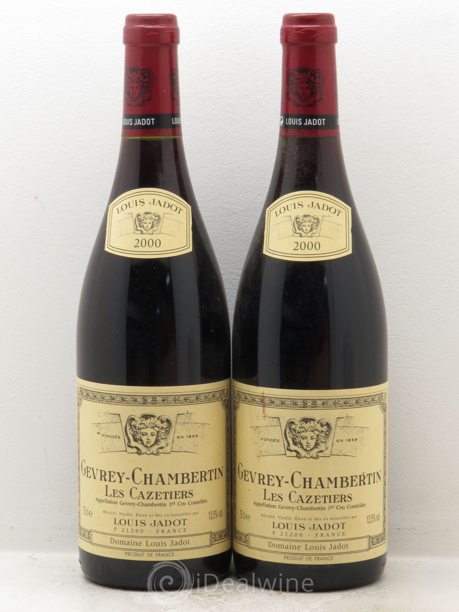 Gevrey-Chambertin 1er Cru 2000 - Lot de 2 bouteilles - 0