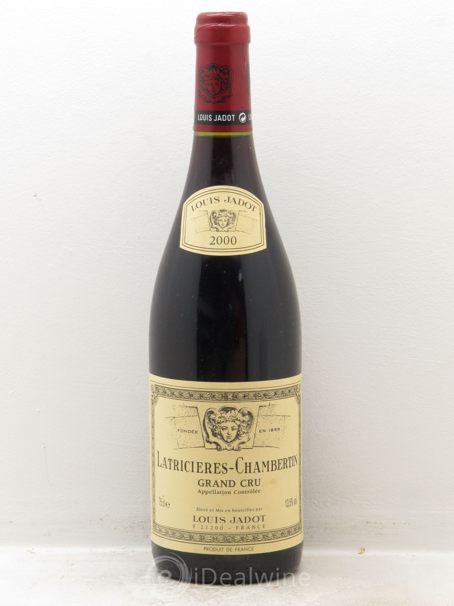 Latricières-Chambertin Grand Cru Maison Louis Jadot 2000 - Lot de 1 bouteille - 0