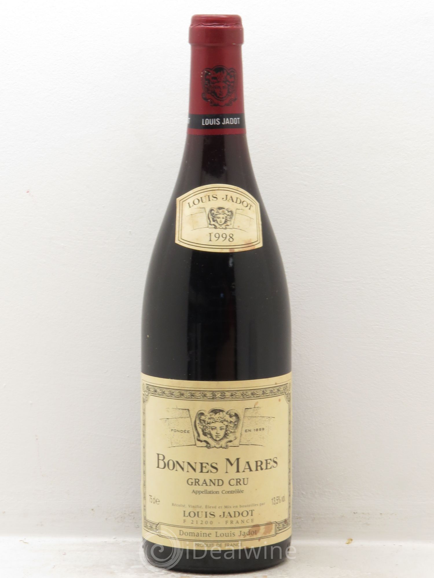 Bonnes-Mares Grand Cru Domaine Louis Jadot 1998 - Lot de 1 bouteille - 0