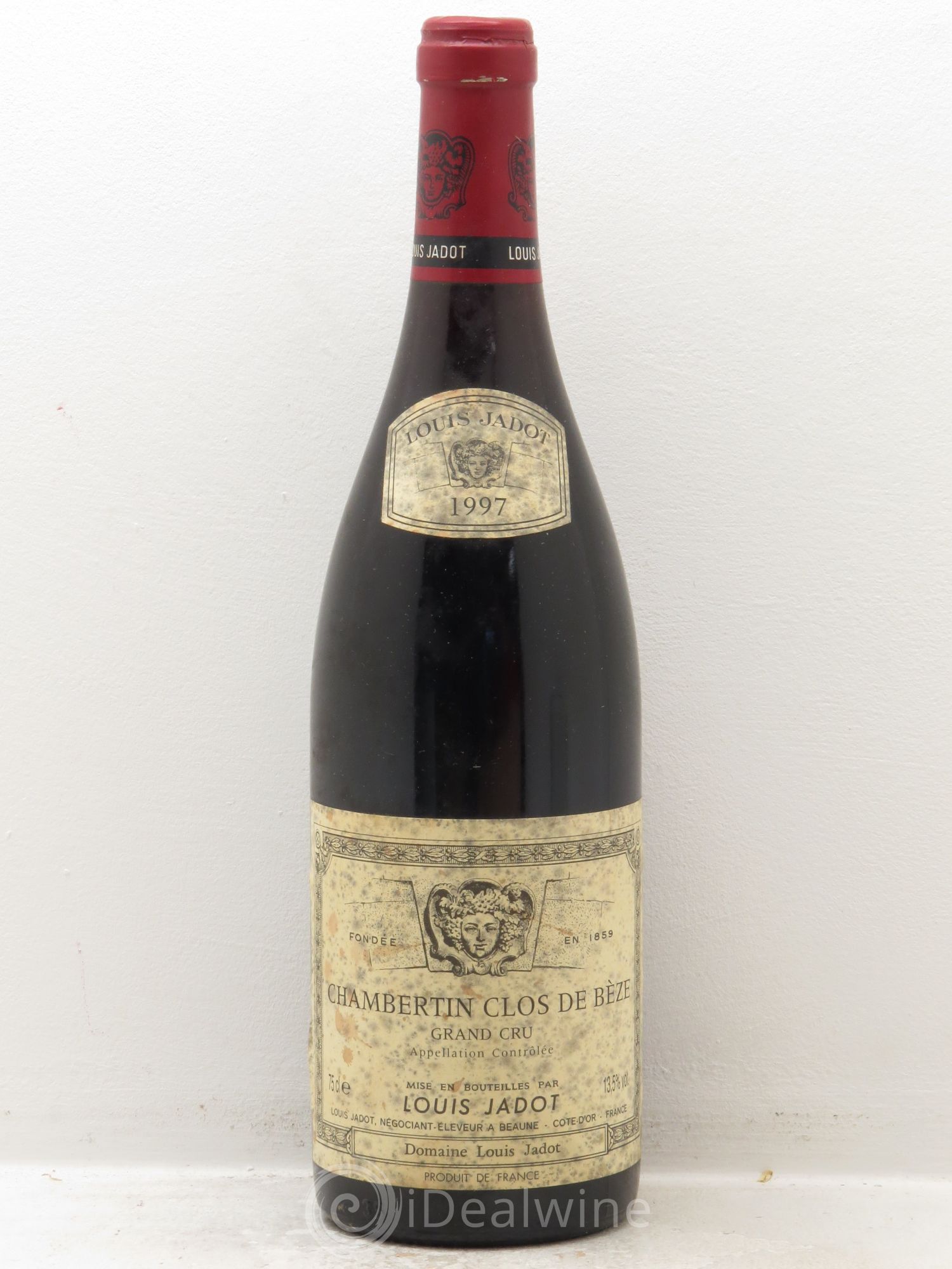 Chambertin Clos de Bèze Grand Cru Domaine Louis Jadot 1997 - Lot de 1 bouteille - 0